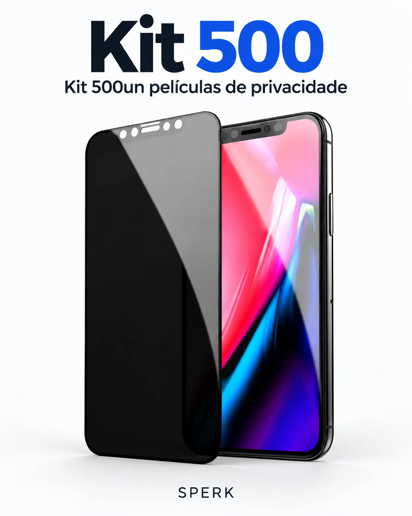 Kit 500un películas de privacidade — painel 2