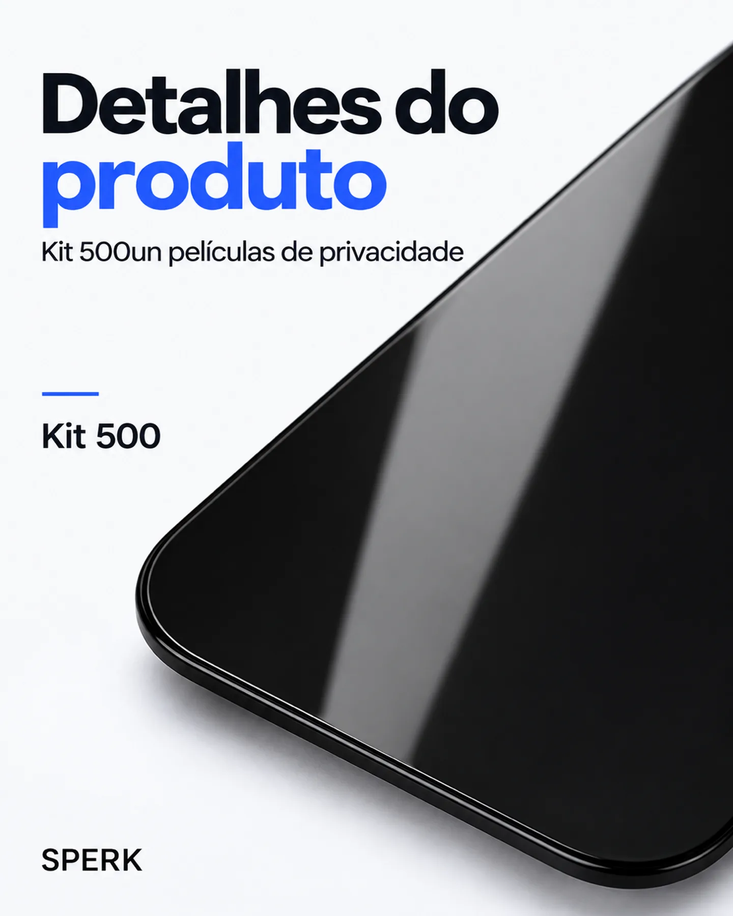 Kit 500un películas de privacidade — painel 5