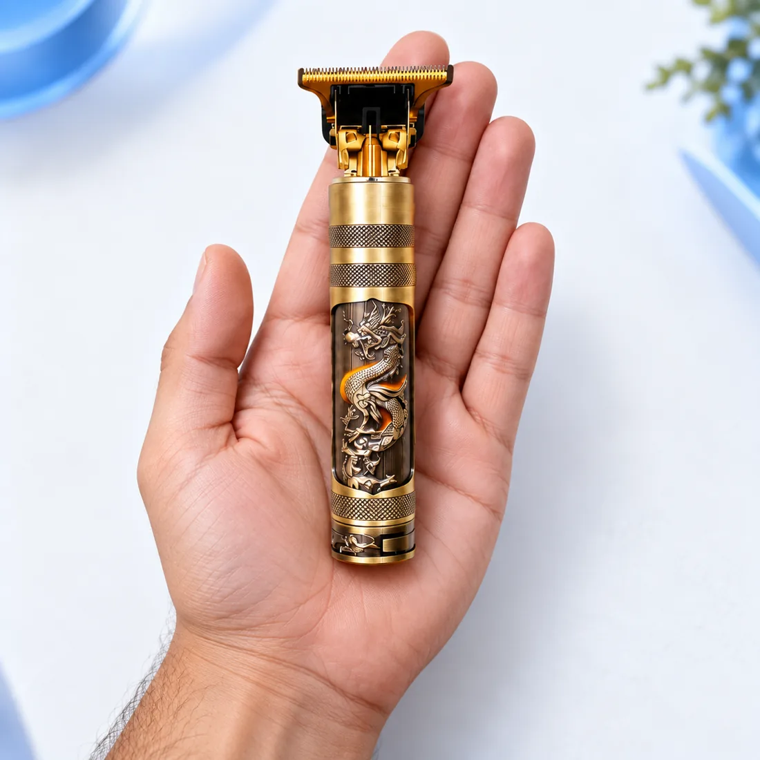 Kit com 10 maquina para barba e cabelo 3 em 1 — escala