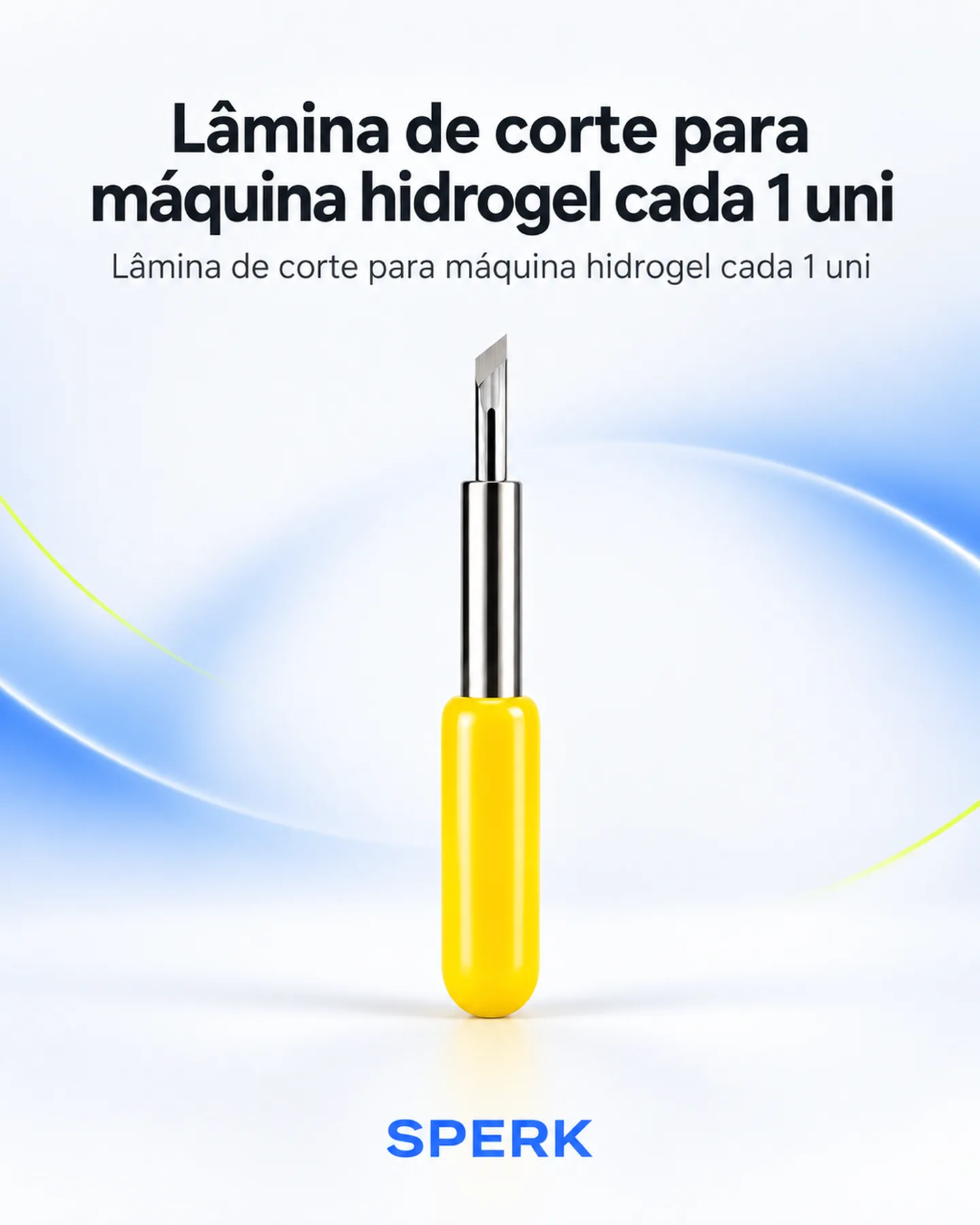 Lâmina de corte para máquina hidrogel cada 1 uni — painel 1
