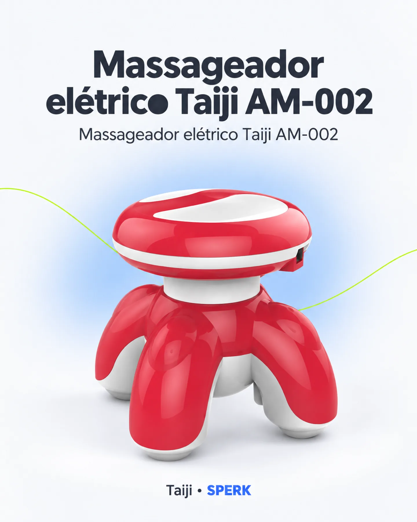 Massageador elétrico Taiji AM-002 — painel 1