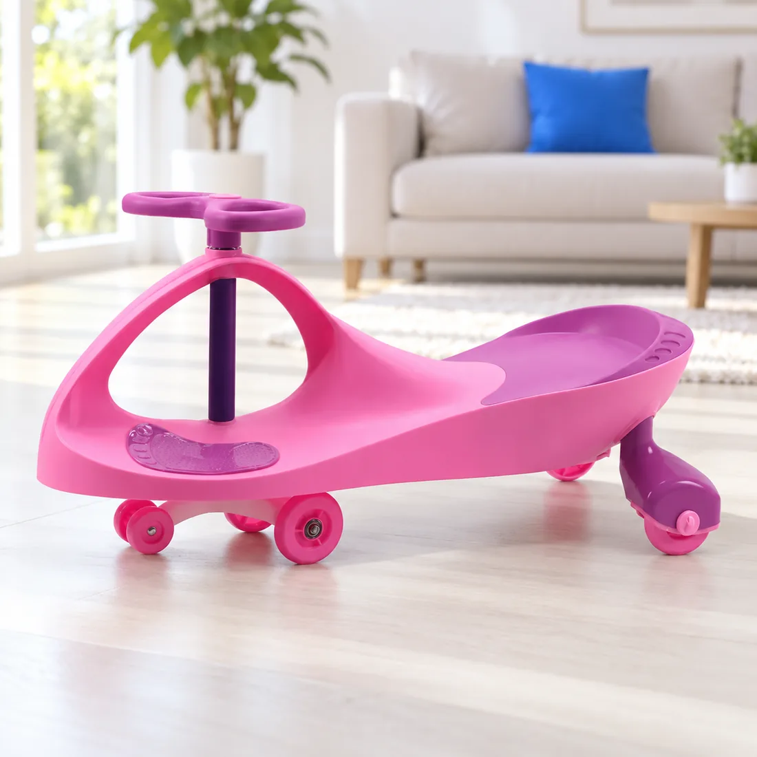 Mini veículo - Unitoys - super-car - uni-art - rosa — uso