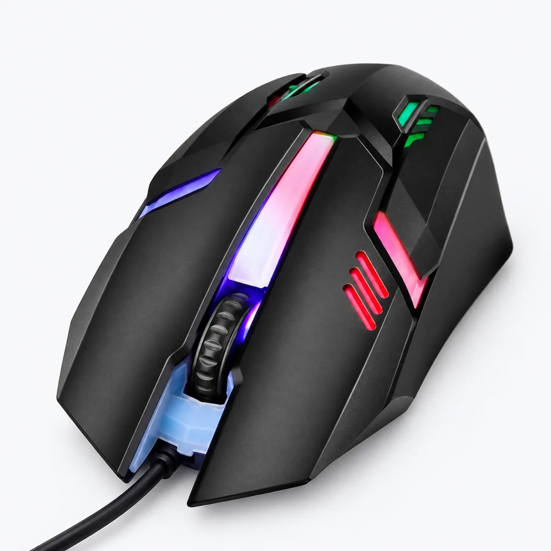 Exbom Mouse gamer USB LED RGB 1200dpi- MS-62