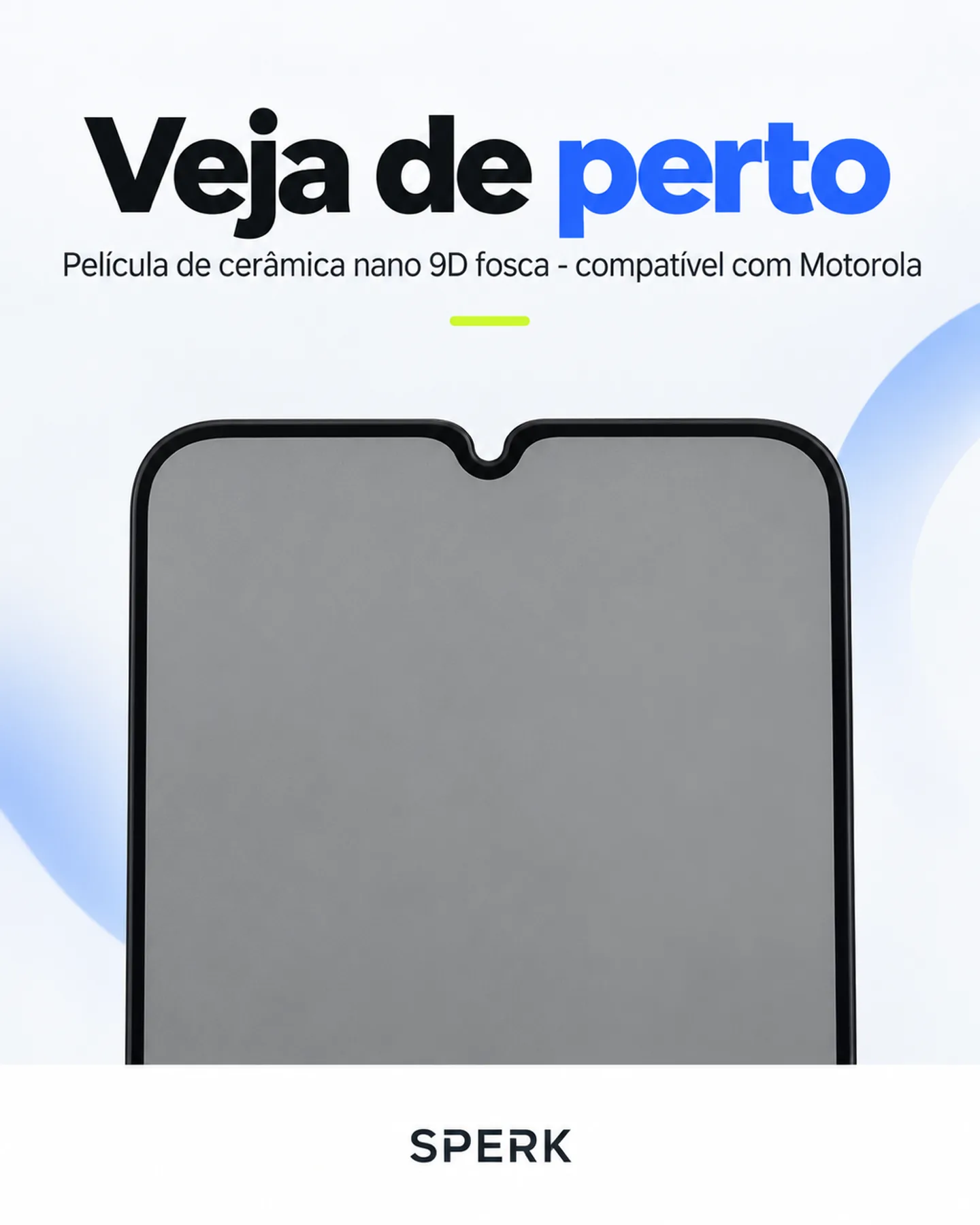 Película de cerâmica nano 9D fosca - compatível com Motorola — painel 3