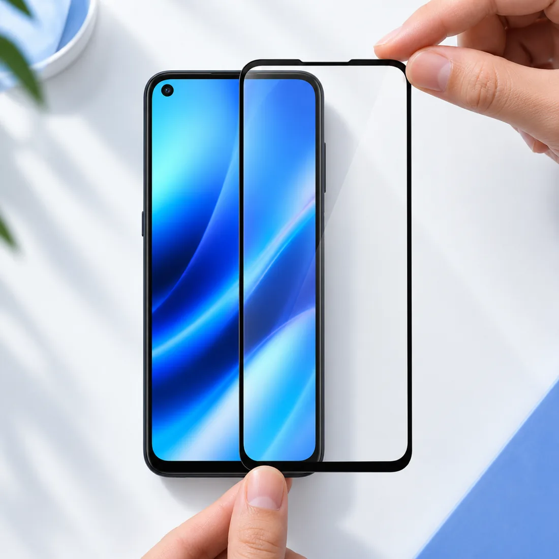 Película de vidro 3D 4D 5D 6D - compatível com Motorola — uso
