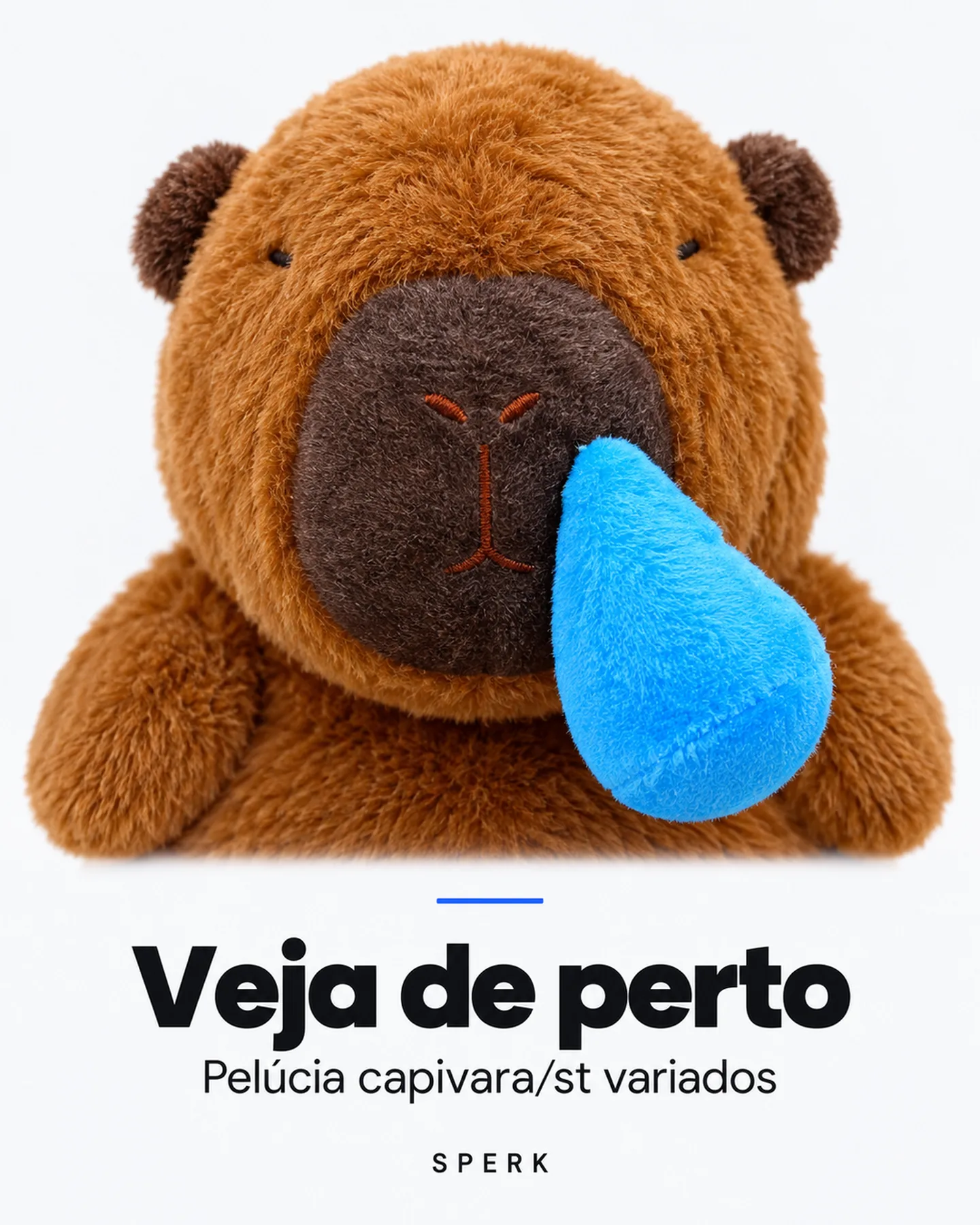 Pelúcia capivara/st variados — painel 3