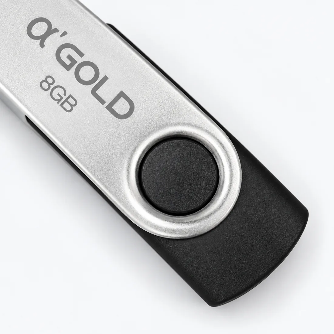 Pendrive USB 2.0 8GB a'Gold PNM-56 — detalhe