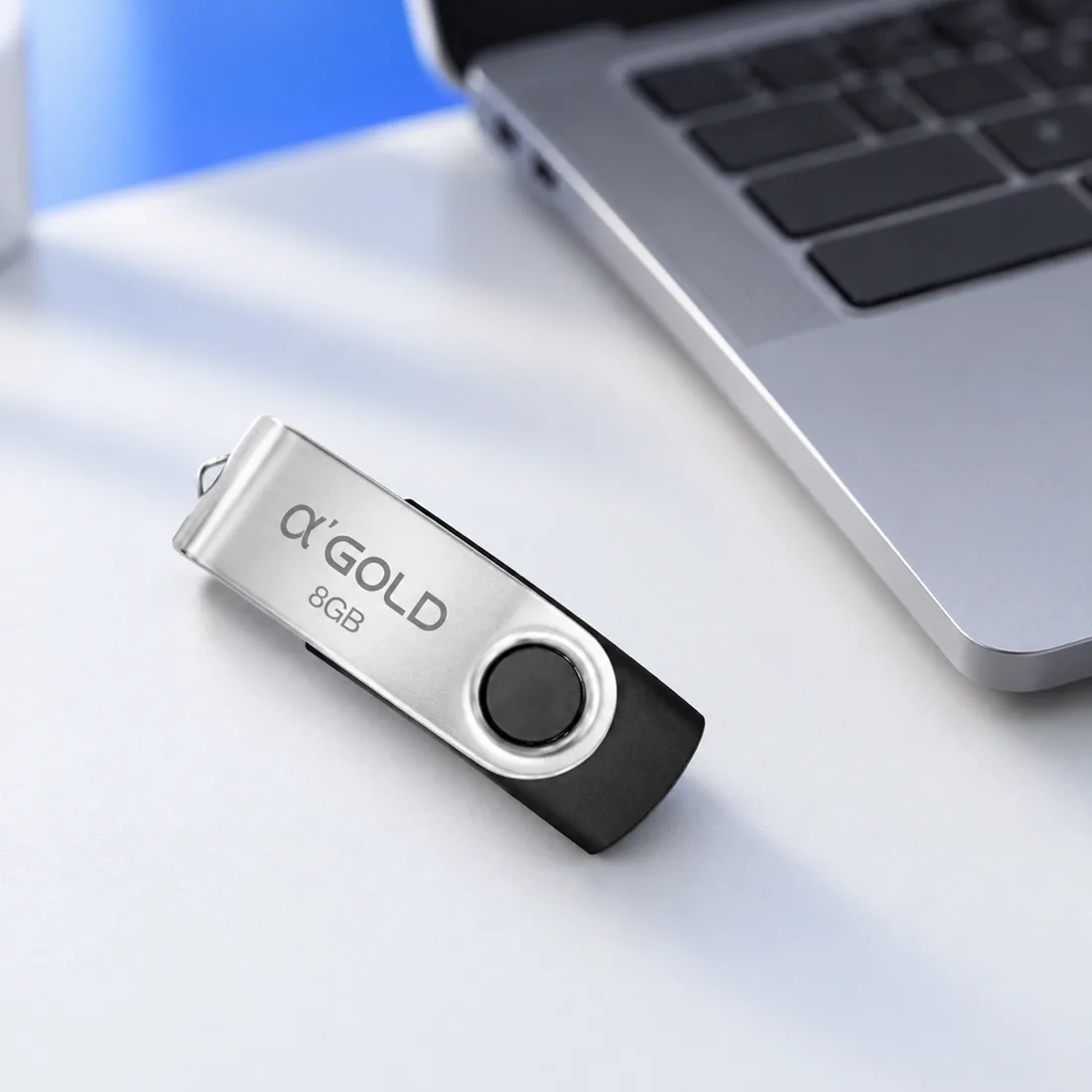 Pendrive USB 2.0 8GB a'Gold PNM-56 — uso