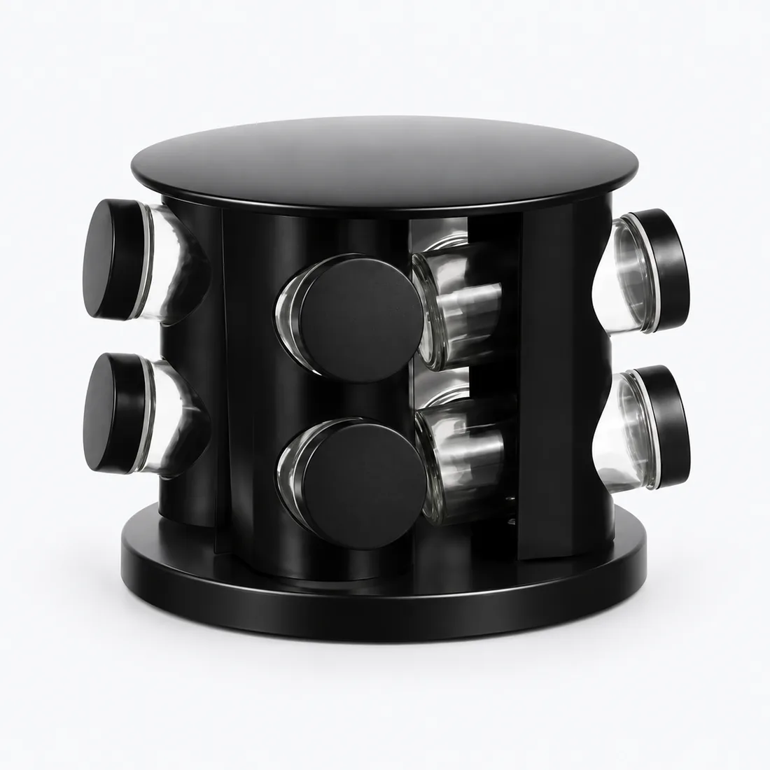 Porta temperos giratório 6 pçs GL8080 — frente estudio