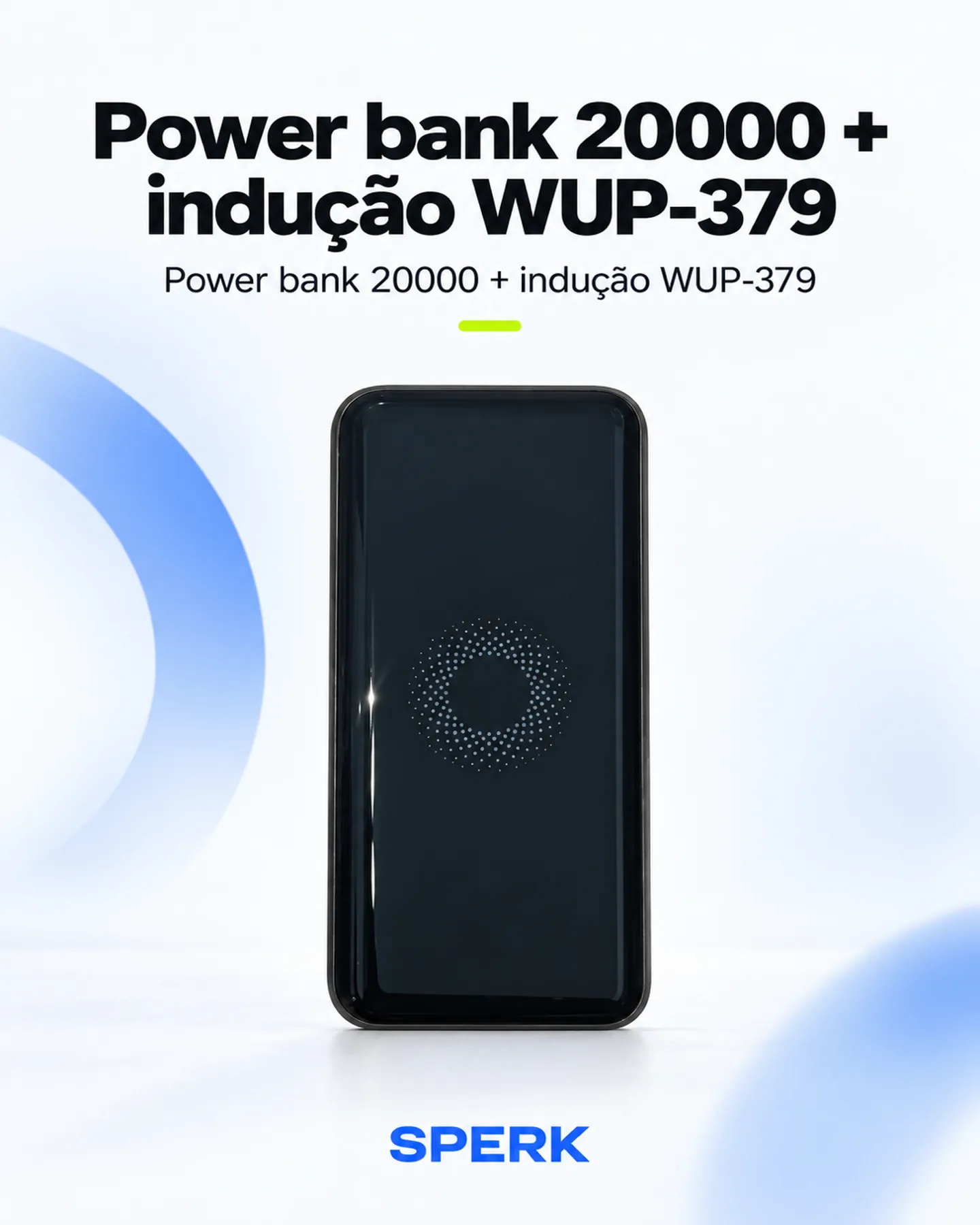Power bank 20000 + indução WUP-379 — painel 1