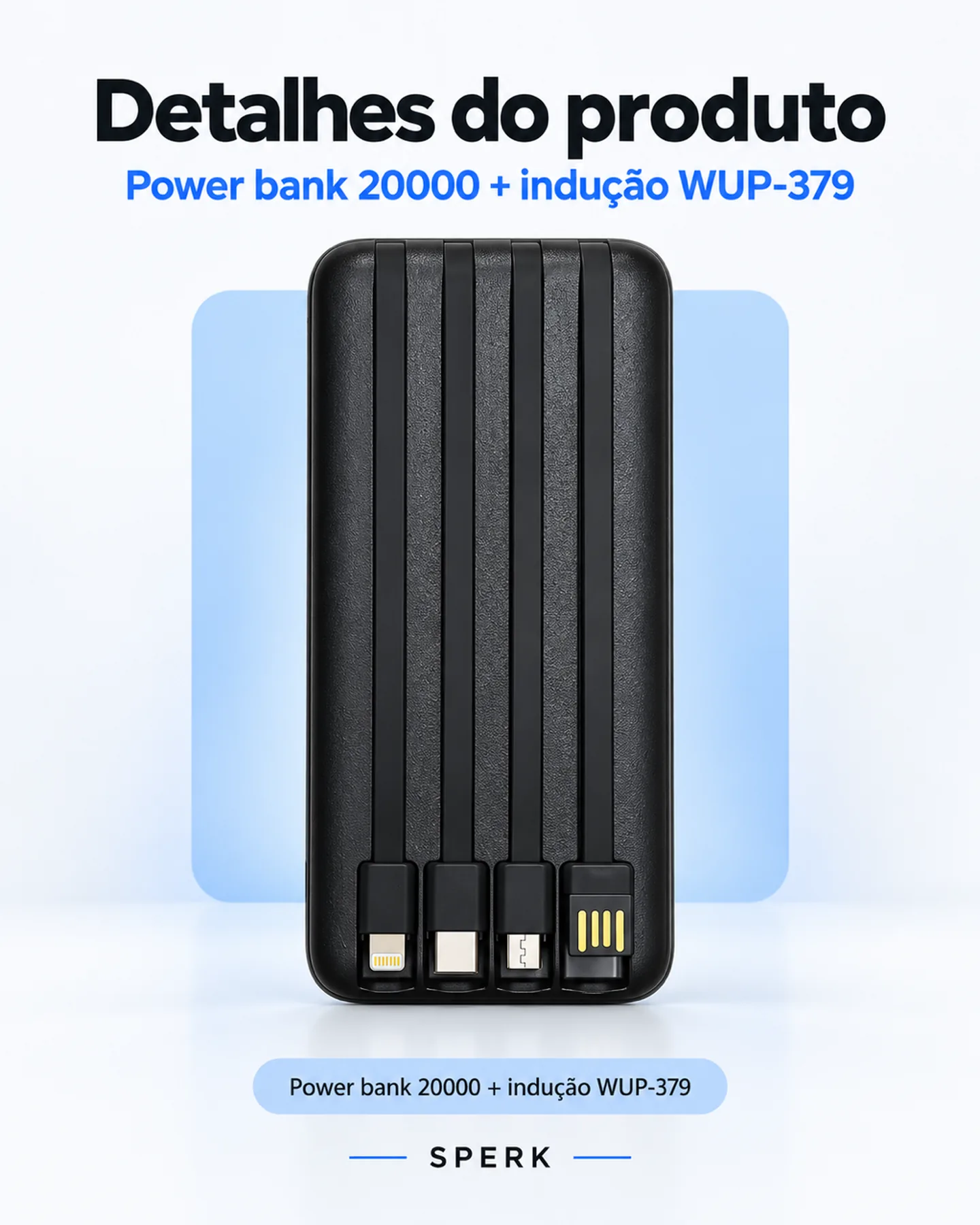 Power bank 20000 + indução WUP-379 — painel 5