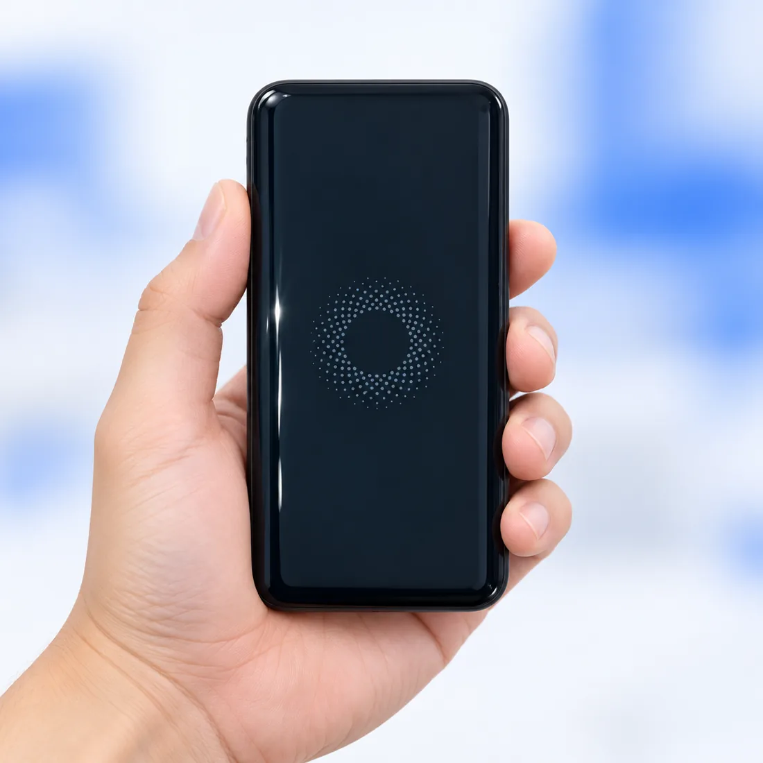 Power bank 20000 + indução WUP-379 — escala