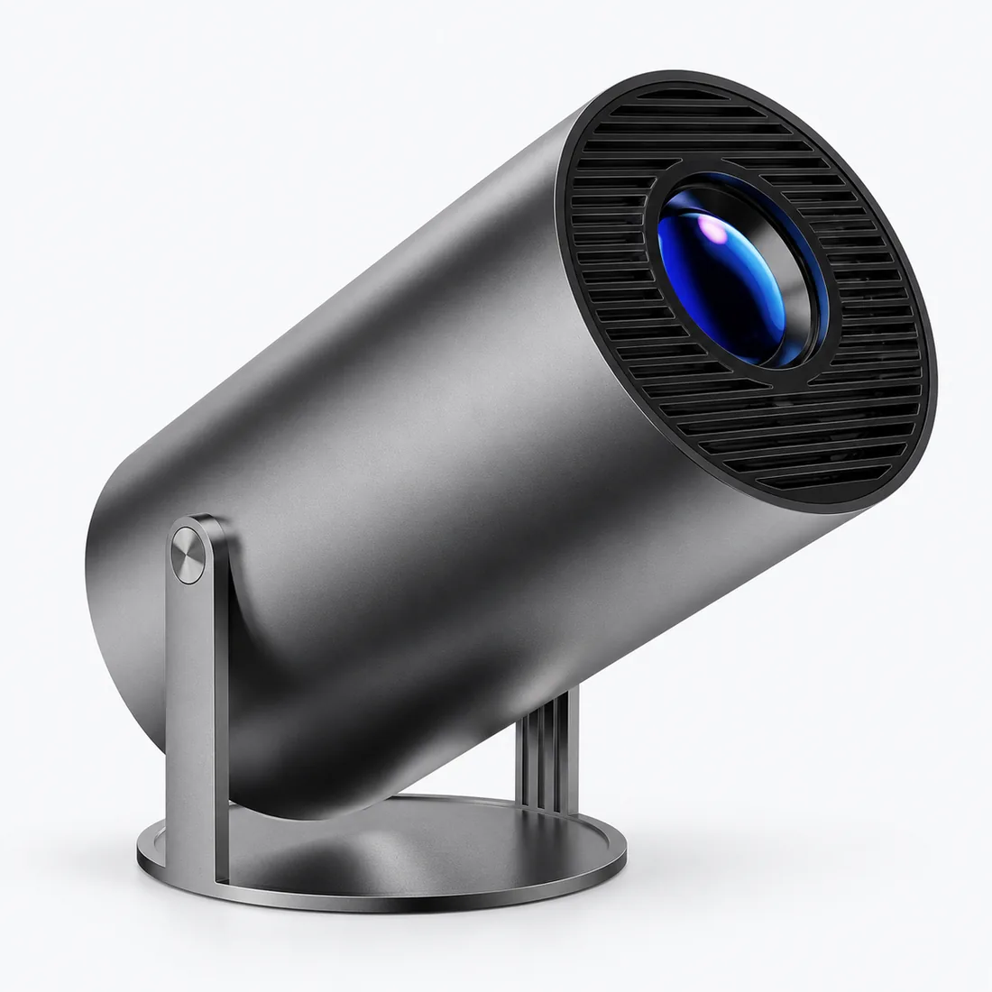 Projetor HY300 pro 4k portátil — frente estudio