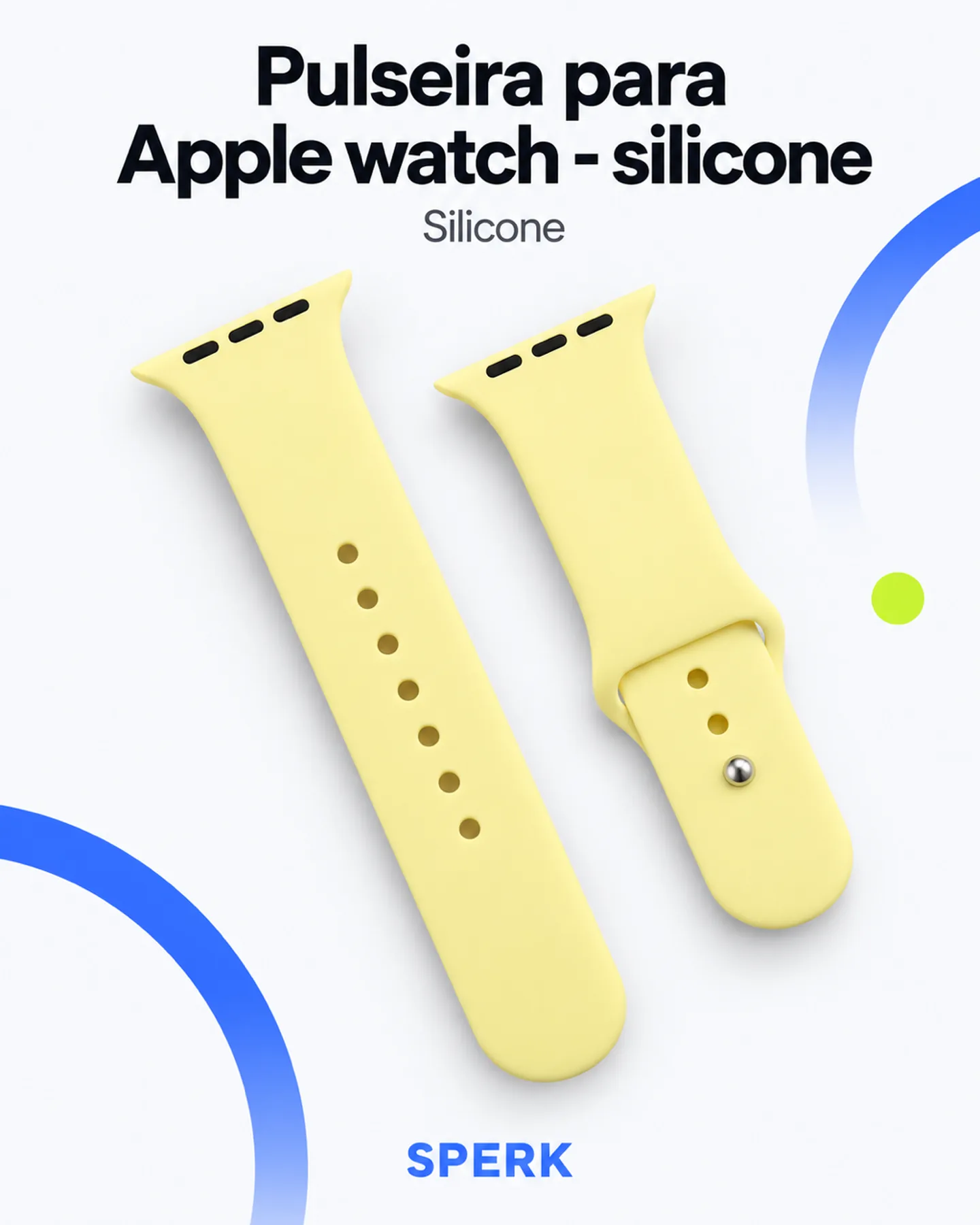 Pulseira para Apple watch - silicone — painel 1