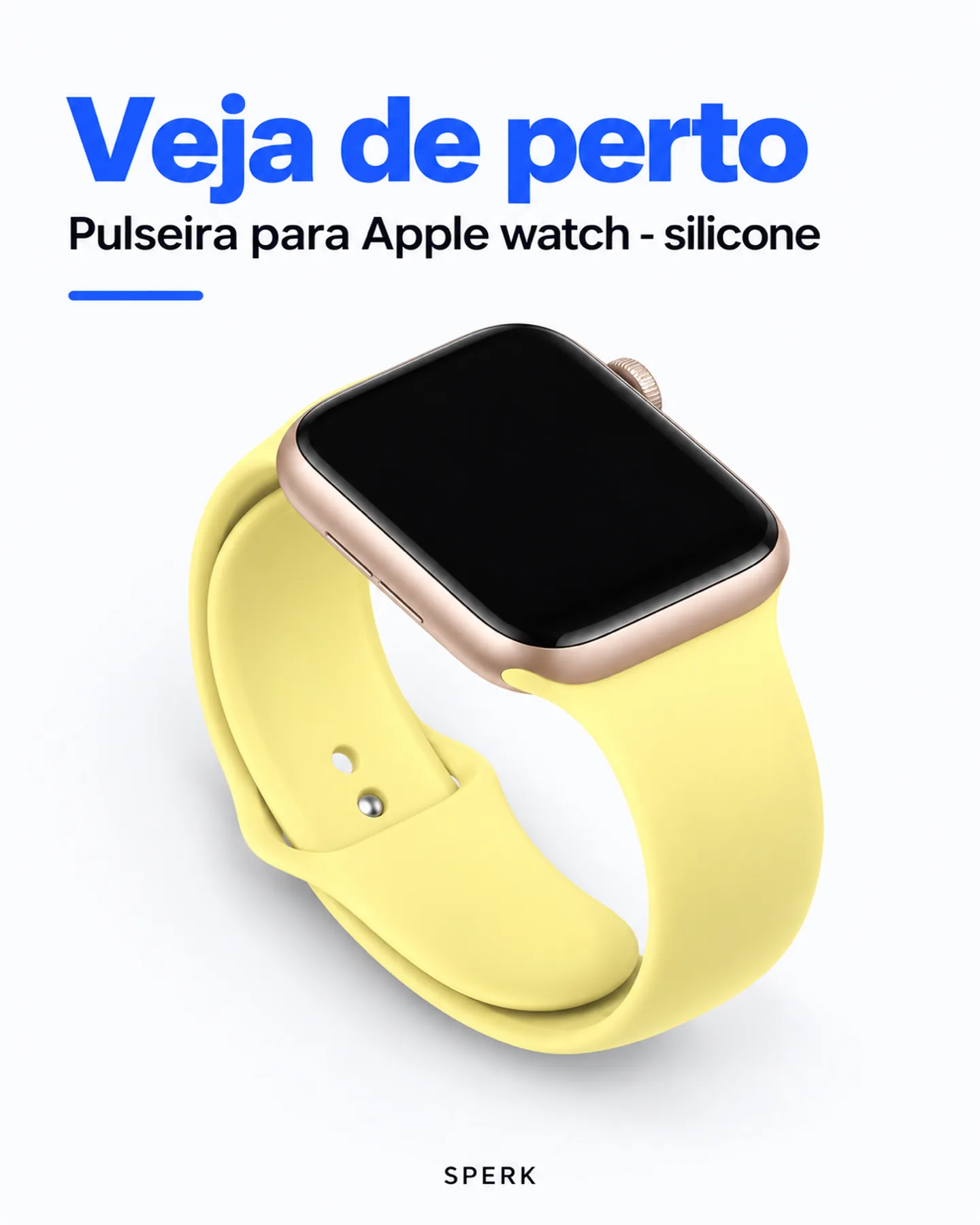 Pulseira para Apple watch - silicone — painel 3