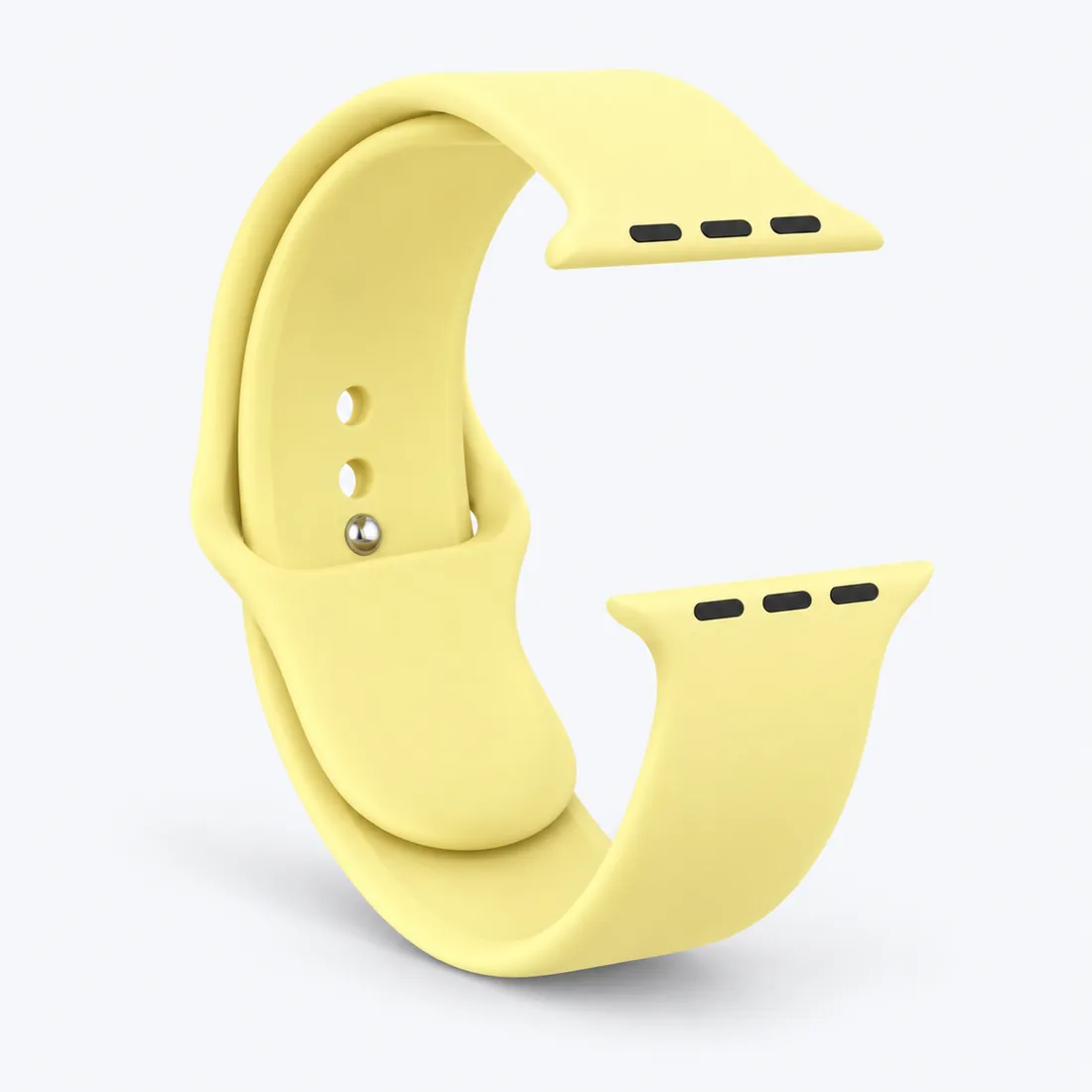 Pulseira para Apple watch - silicone — verso lateral