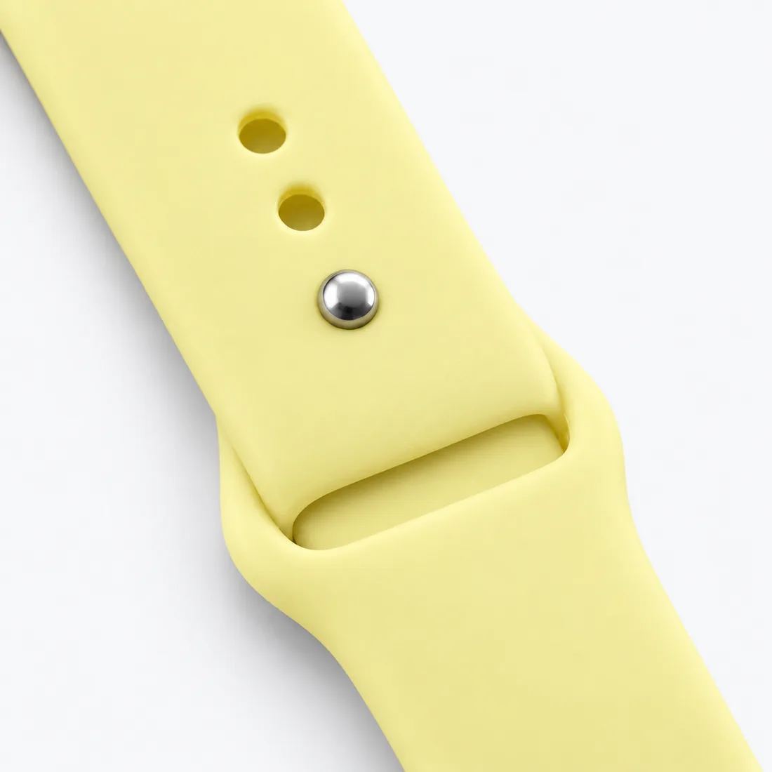 Pulseira para Apple watch - silicone — detalhe