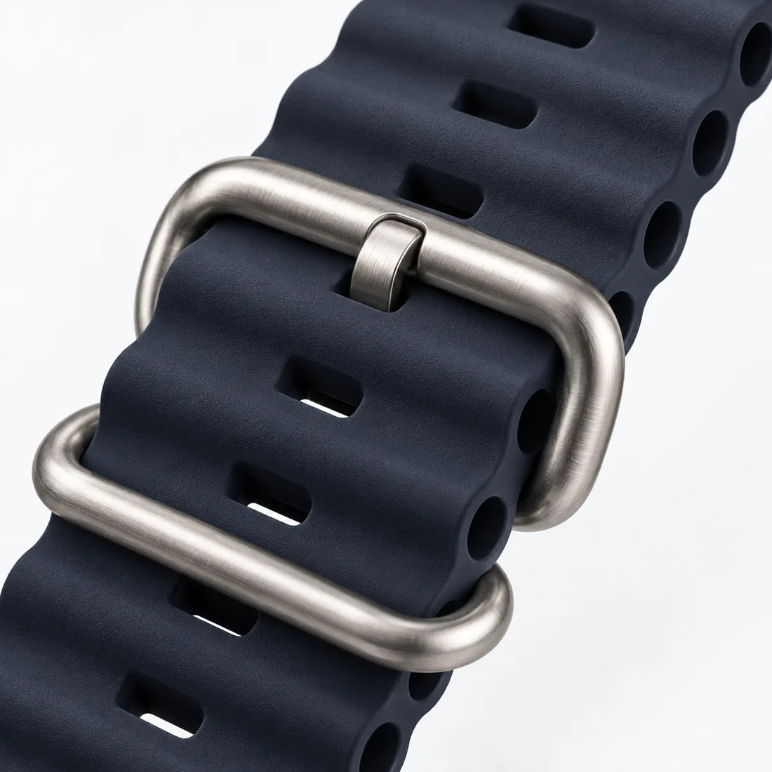 Pulseira para Apple watch - silicone oceano — detalhe