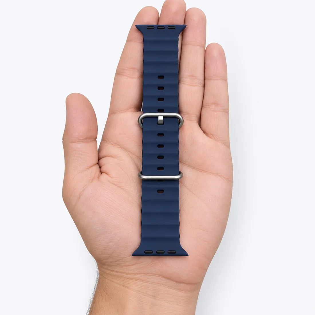 Pulseira para Apple watch - silicone oceano — escala