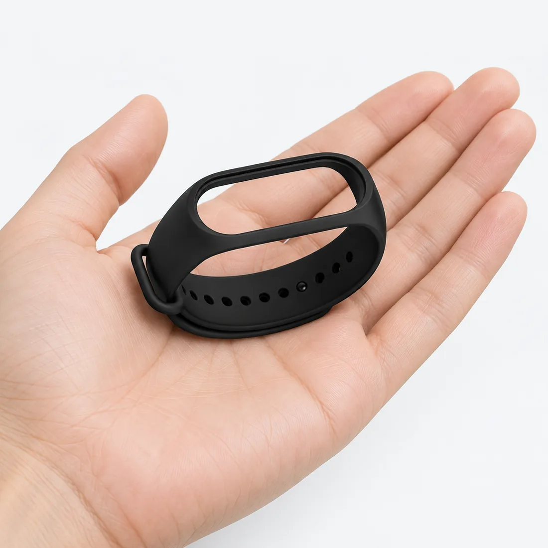 Pulseira para Xiaomi mi band 4 5 6 7 várias cores em silicone — escala