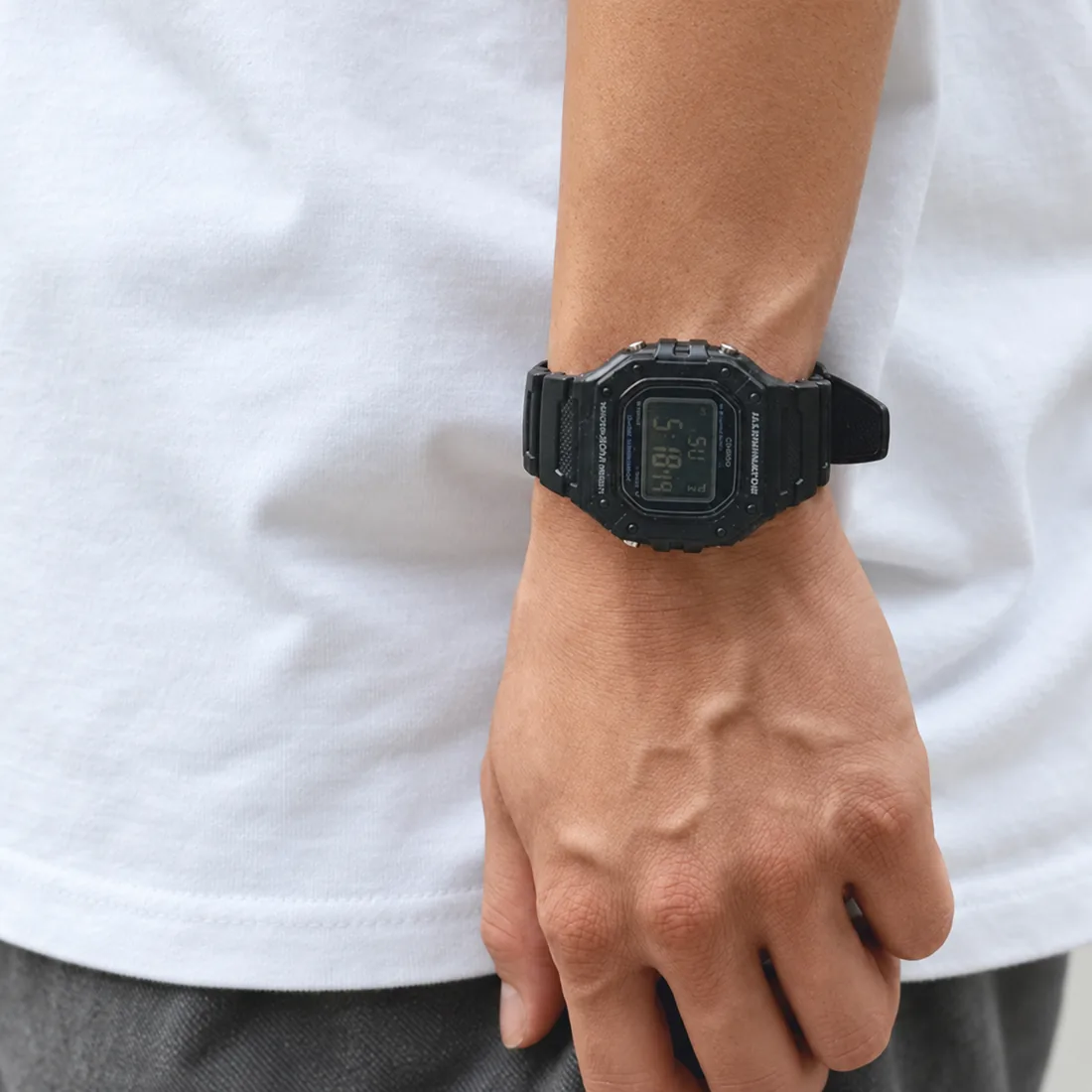 Relogio Casio masculinoo standar W-218H-1BVDF — uso