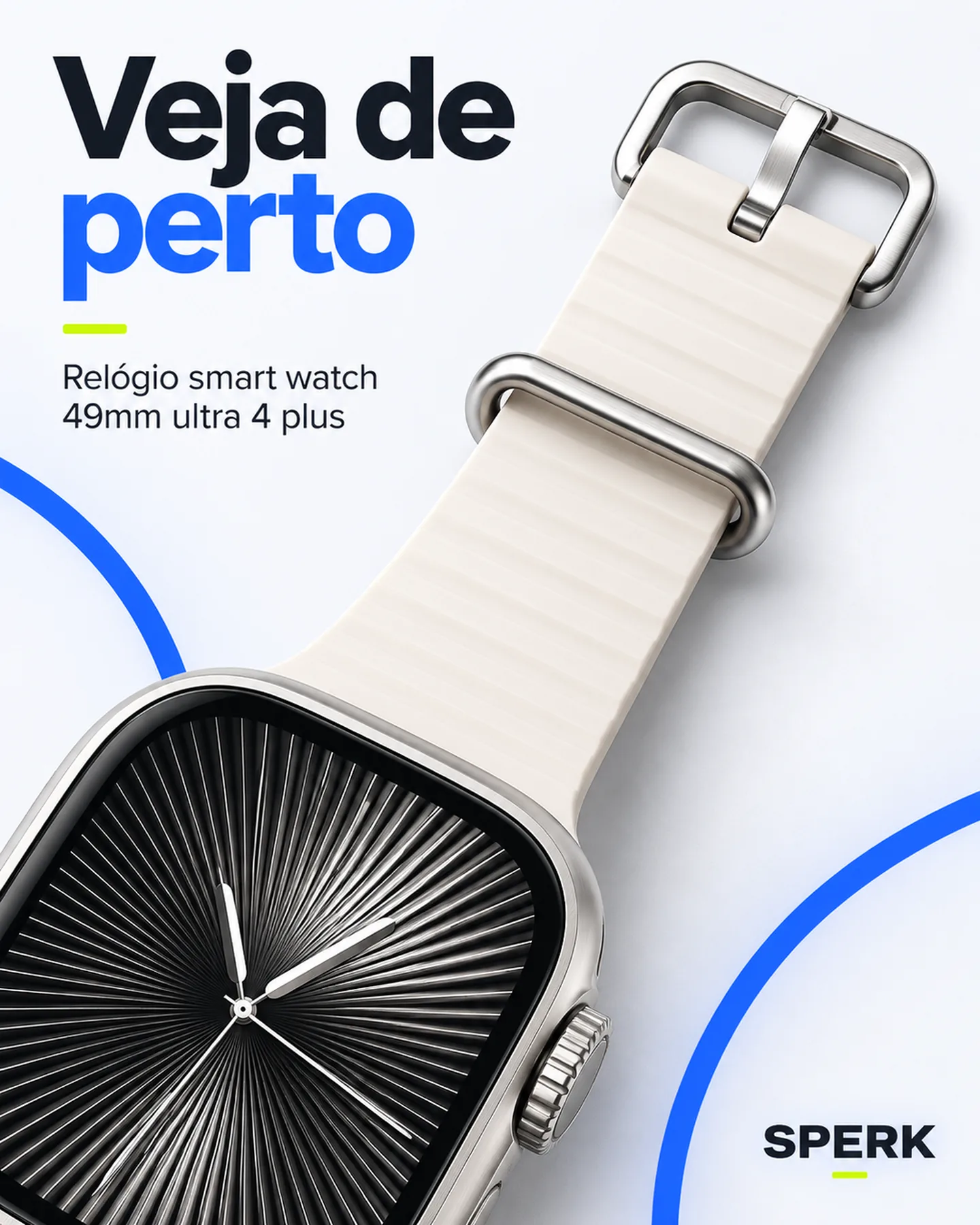 Relógio smart watch 49mm ultra 4 plus — painel 3