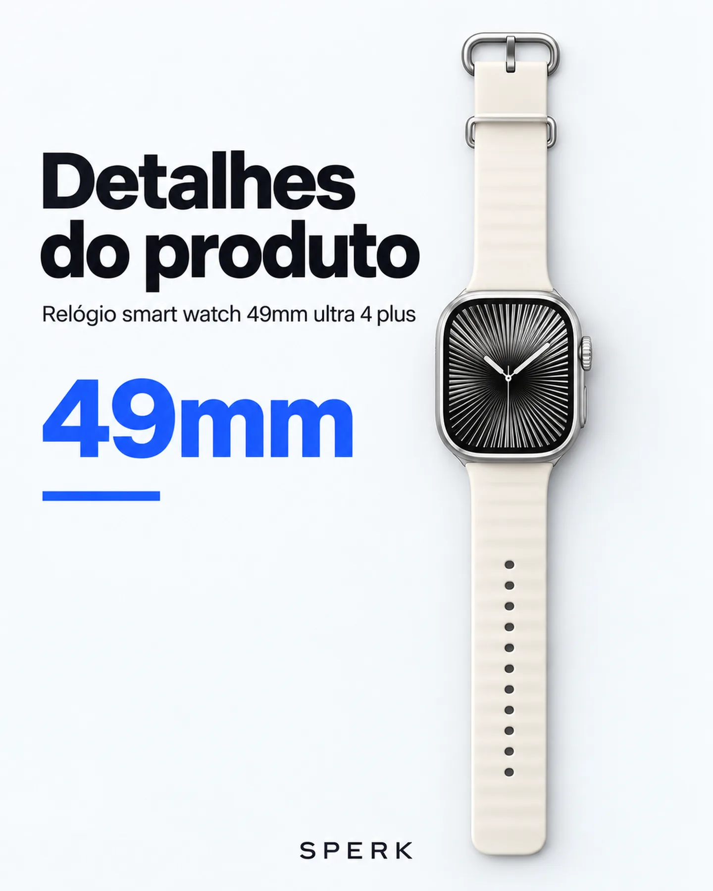 Relógio smart watch 49mm ultra 4 plus — painel 4