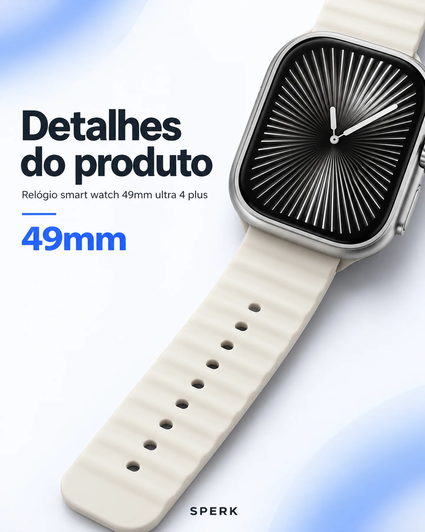 Relógio smart watch 49mm ultra 4 plus — painel 5