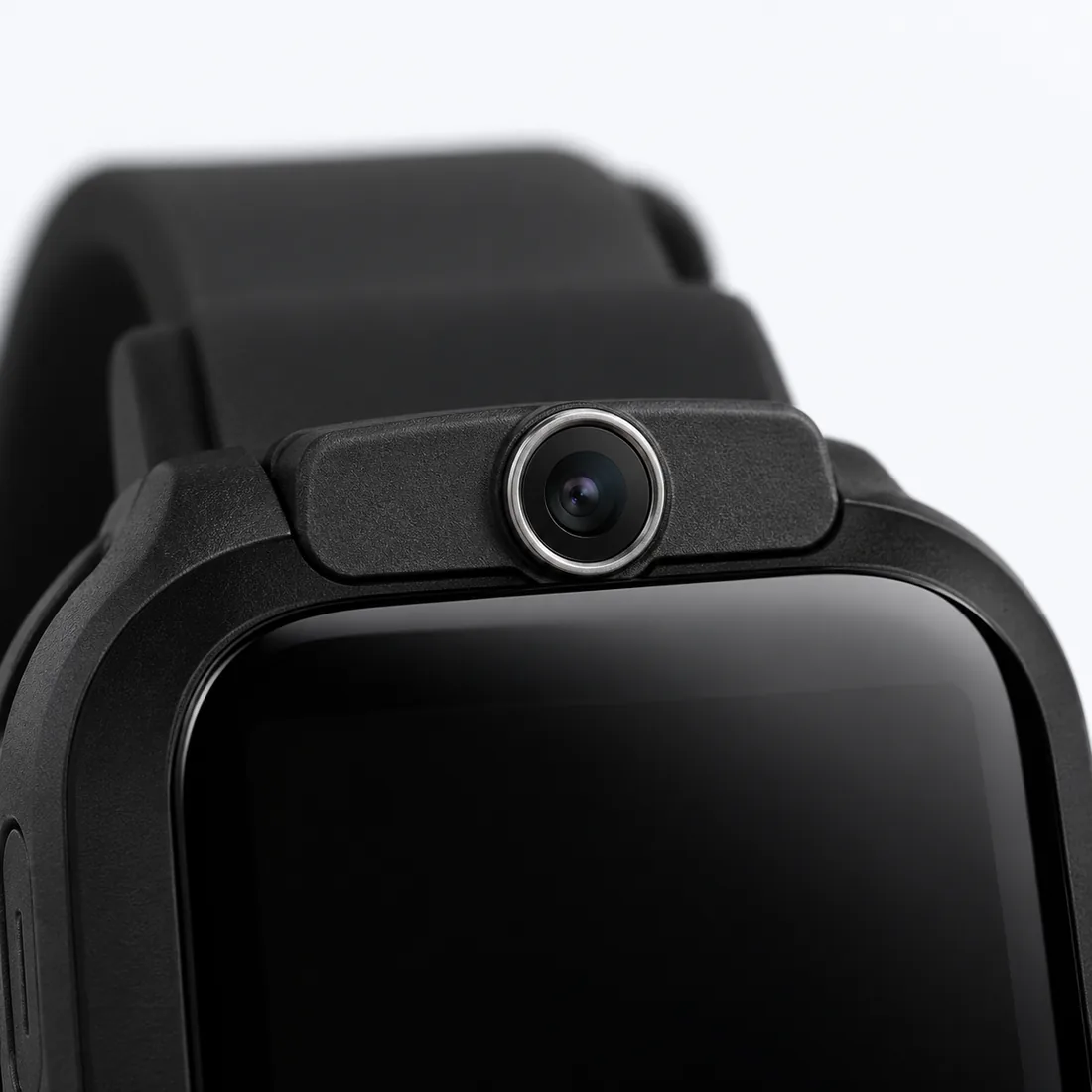 Relógio smartwatch infantil com rastreador GPS chip e câmera — detalhe