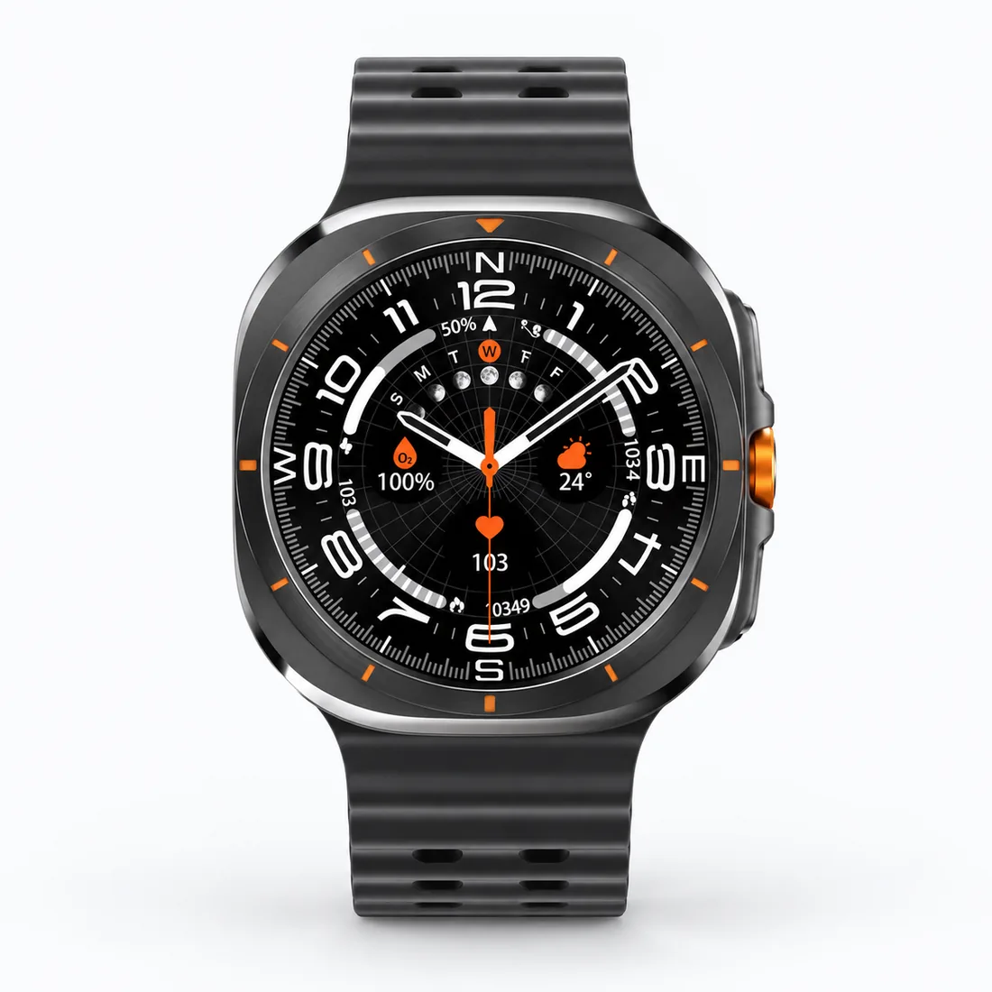 Relógio smartwatch ultra 47mm Microwear whatsapp