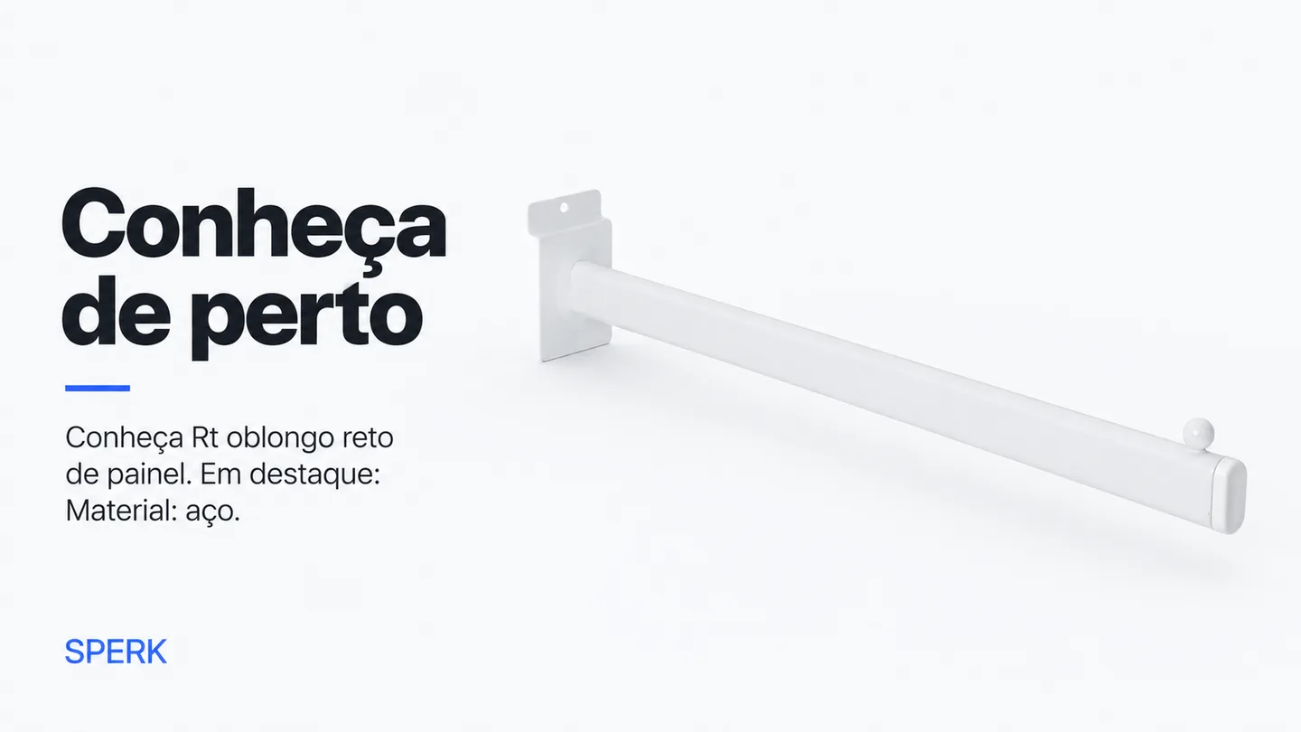 Rt oblongo reto de painel — heroi descricao