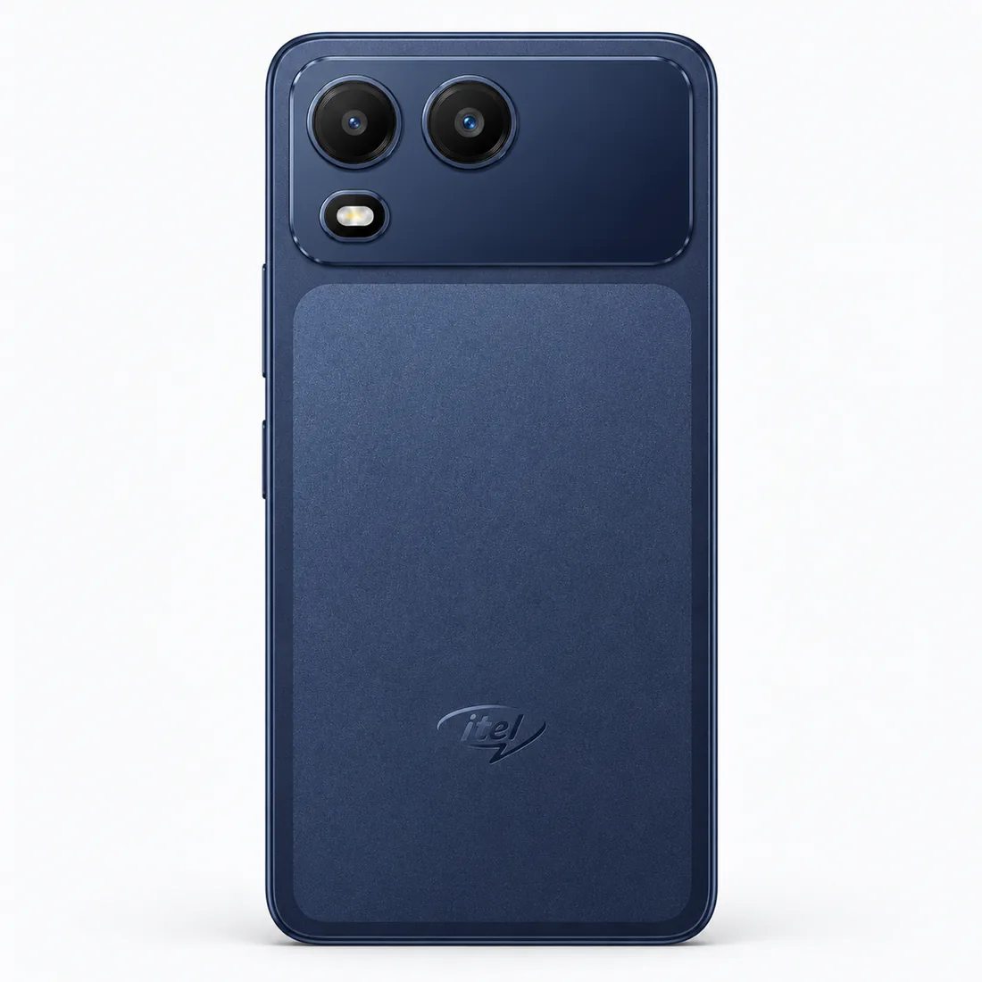 Celular itel A200 A675L 128GB 3GB RAM - azul — verso lateral
