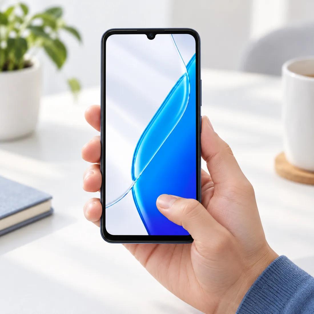 Celular itel A200 A675L 128GB 3GB RAM - azul — uso