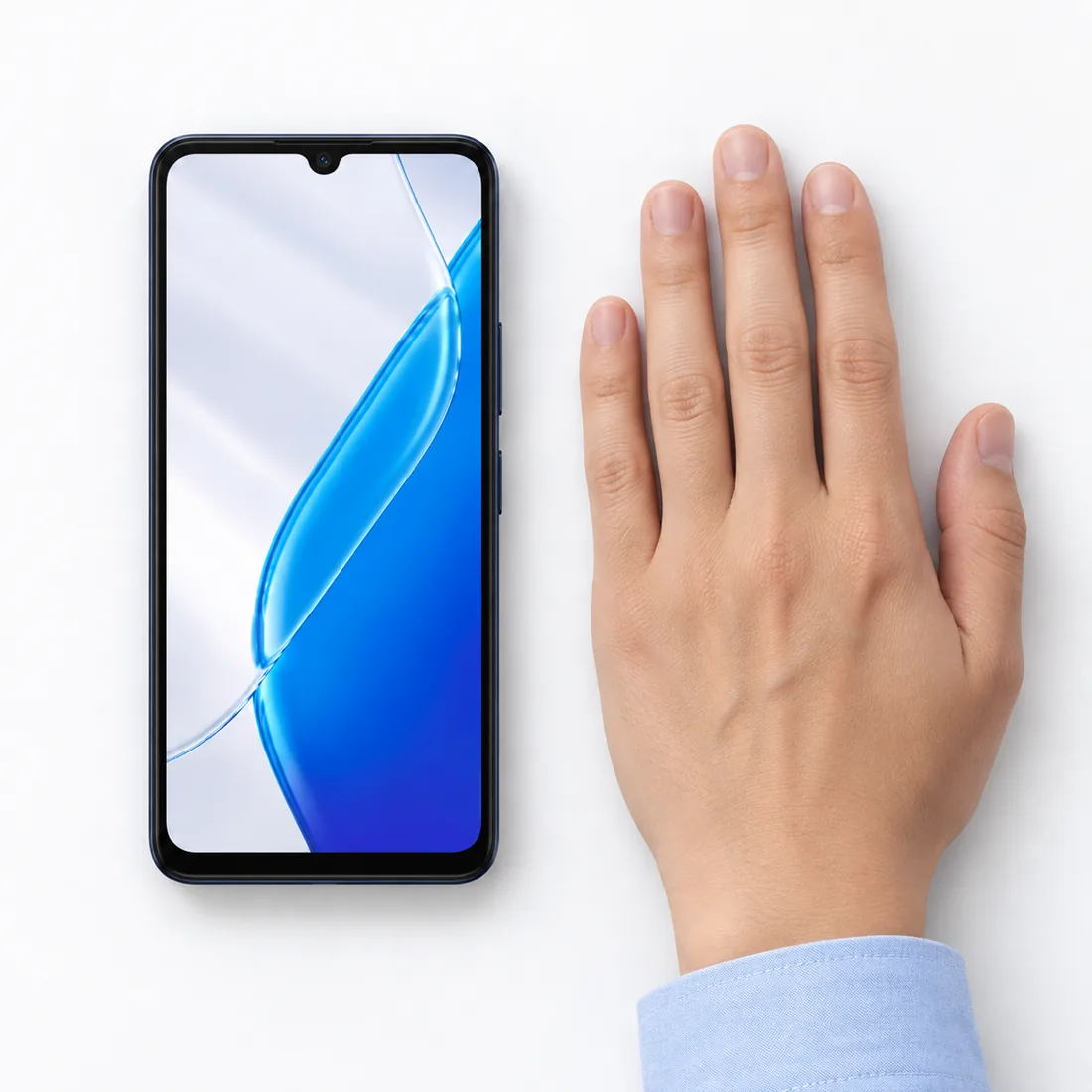 Celular itel A200 A675L 128GB 3GB RAM - azul — escala