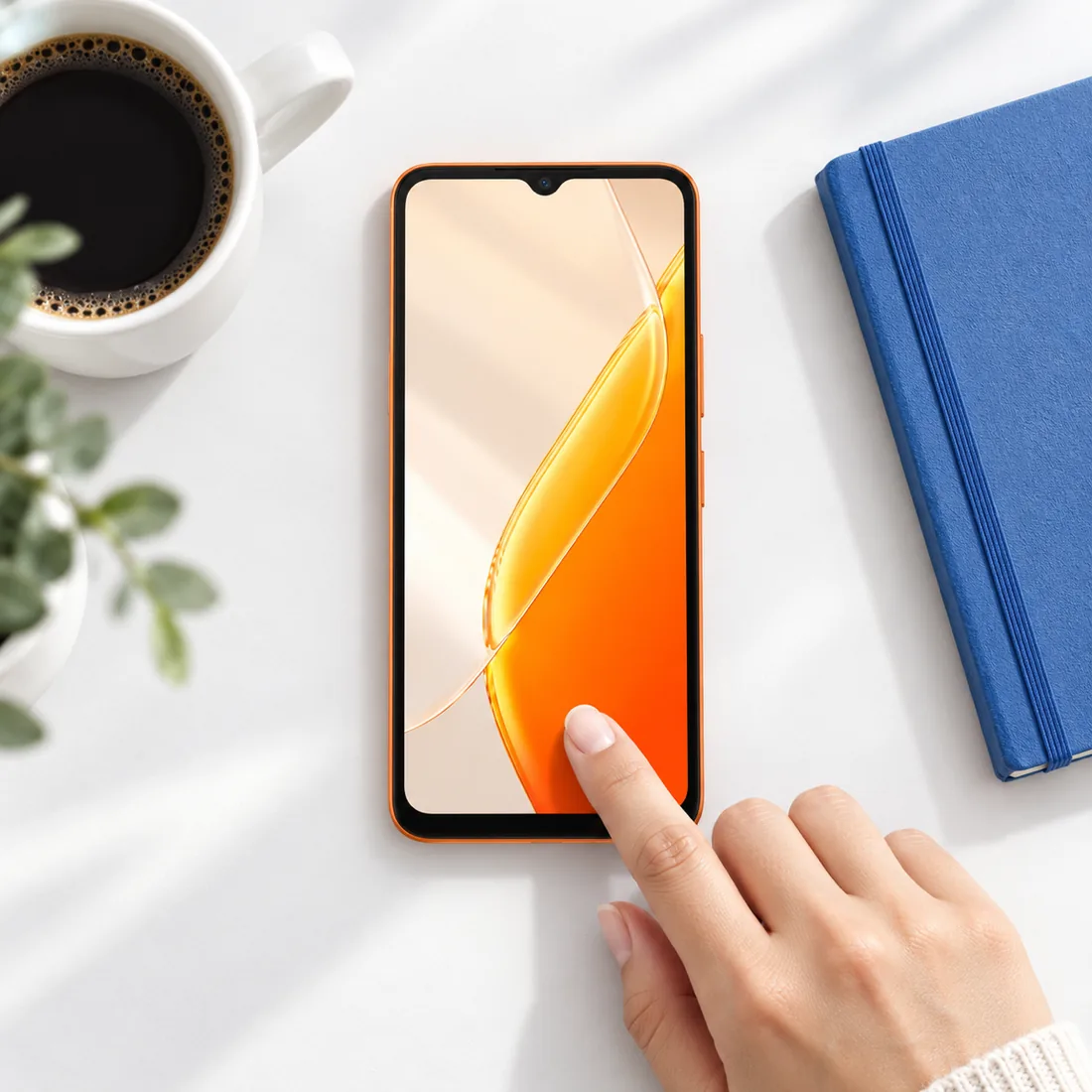 Celular itel A200 A675L 128GB 3GB RAM - laranja — uso
