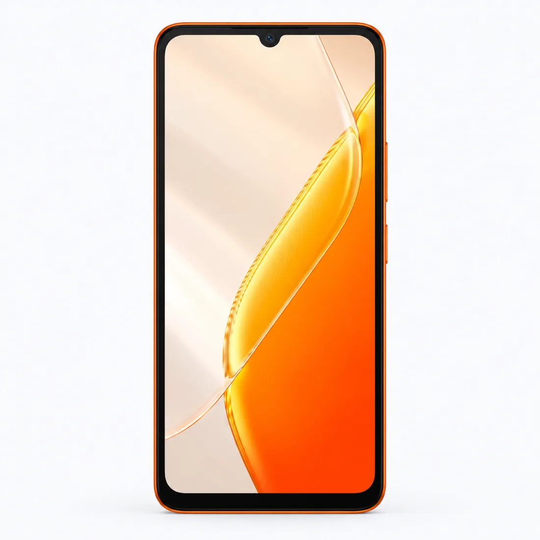 Celular itel A200 A675L 64GB 3GB RAM - laranja — frente estudio