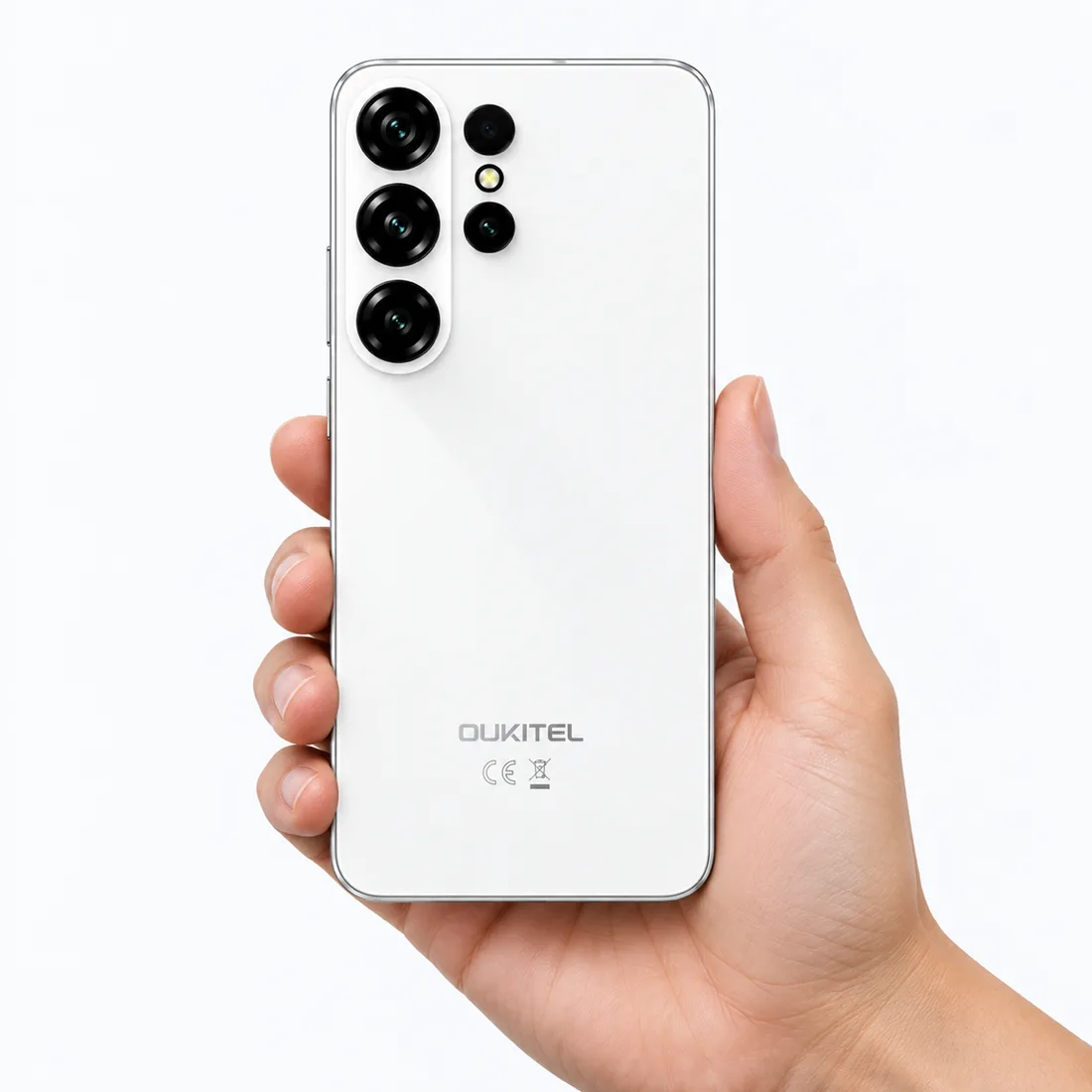 Smartphone Oukitel C26 128GB 6GB RAM dual SIM tela 6.63" - branco — escala