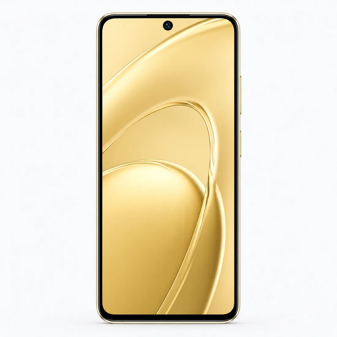 Smartphone Oukitel C26 128GB 6GB RAM dual SIM tela 6.63" - dourado — frente estudio