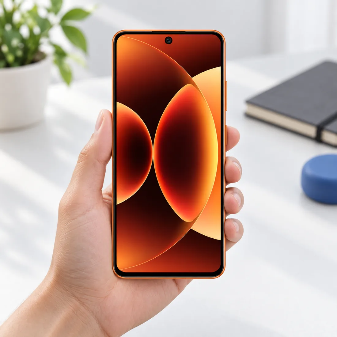 Smartphone Oukitel C26 128GB 6GB RAM dual SIM tela 6.63" - laranja — uso