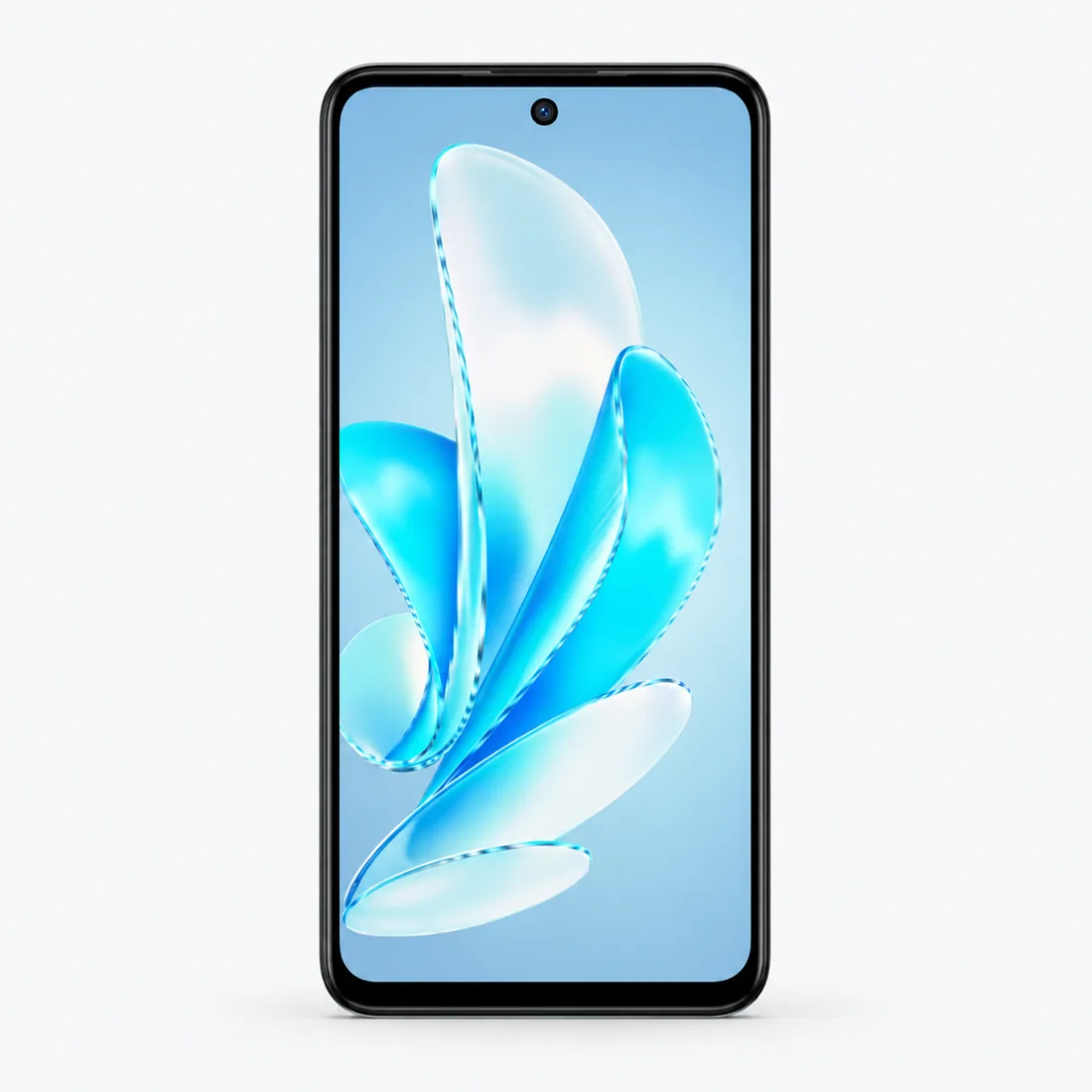Smartphone Oukitel C68 256GB 8GB RAM dual SIM tela 6.72" - azul — frente estudio