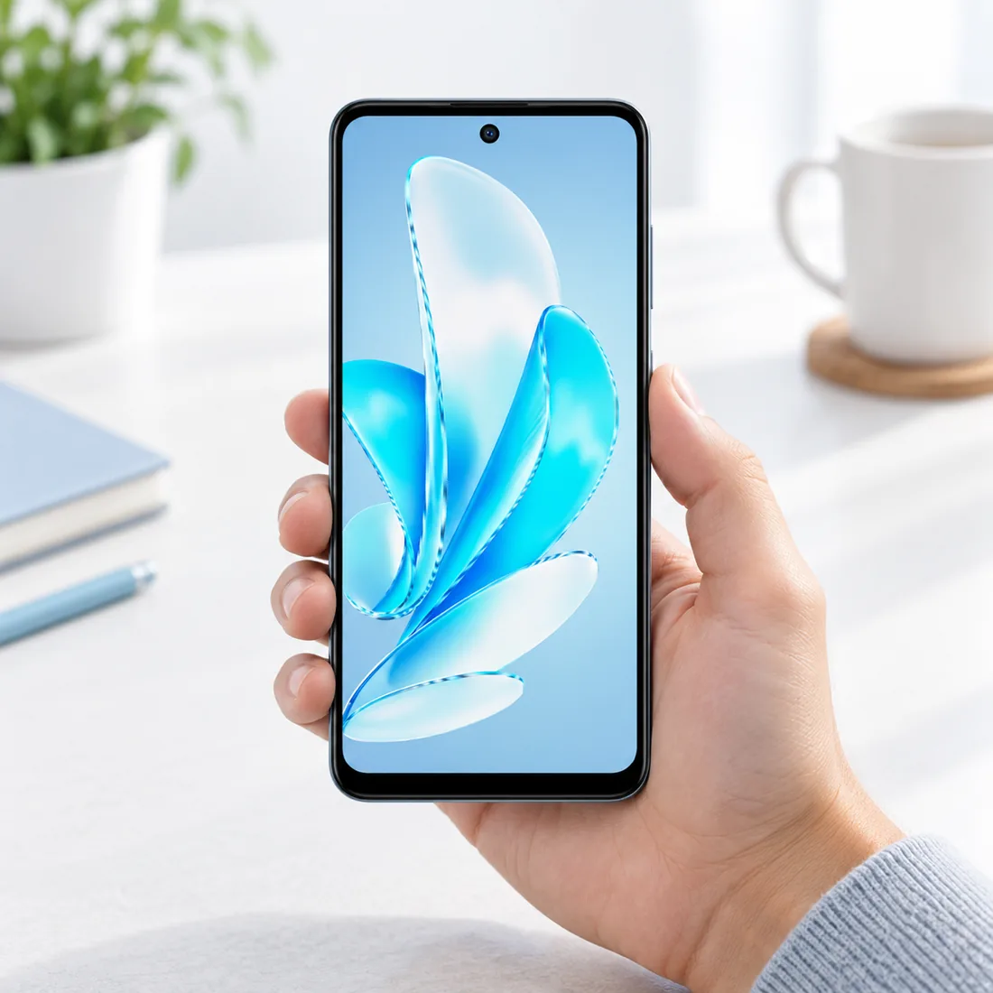 Smartphone Oukitel C68 256GB 8GB RAM dual SIM tela 6.72" - azul — uso