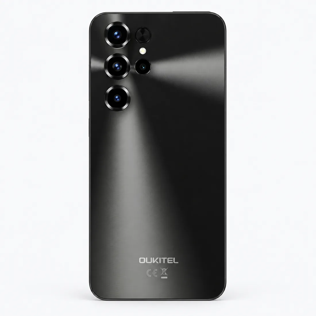 Smartphone Oukitel C68 512GB 8GB RAM dual SIM tela 6.72" - cinza — verso lateral