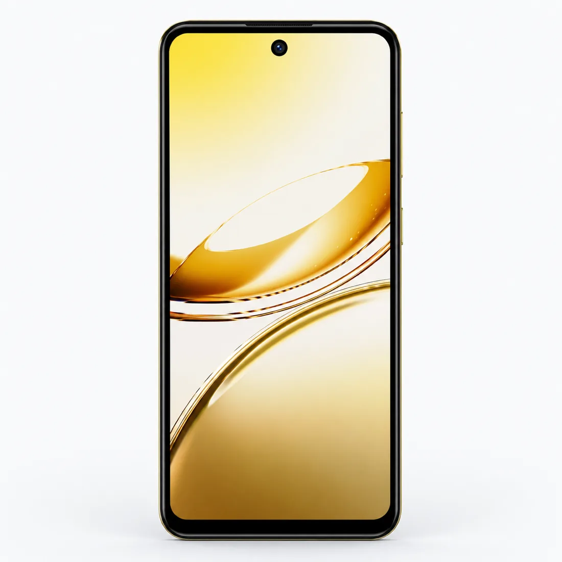 Smartphone Oukitel C68 512GB 8GB RAM dual SIM tela 6.72" - dourado — frente estudio