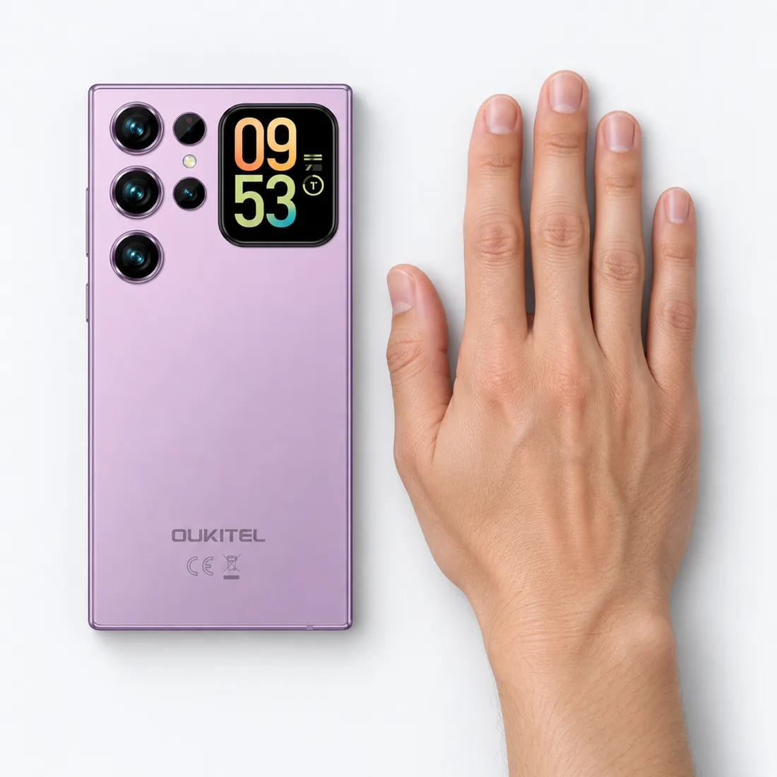 Smartphone Oukitel C72 128GB 4GB RAM dual SIM tela 6.88" - roxo — escala
