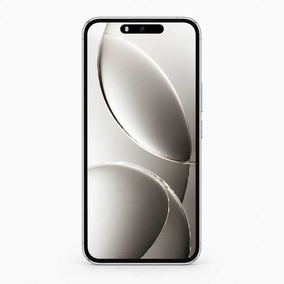 Smartphone Oukitel P1 pro 256GB 4GB RAM dual SIM tela 6.7" - prata — frente estudio