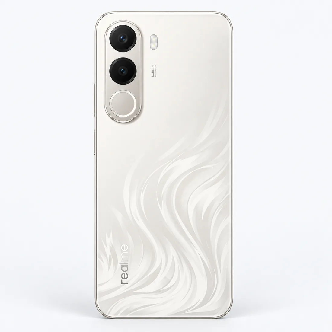 Celular Realme C100X RMX5366 256b 4GB RAM NFC - dourado — verso lateral