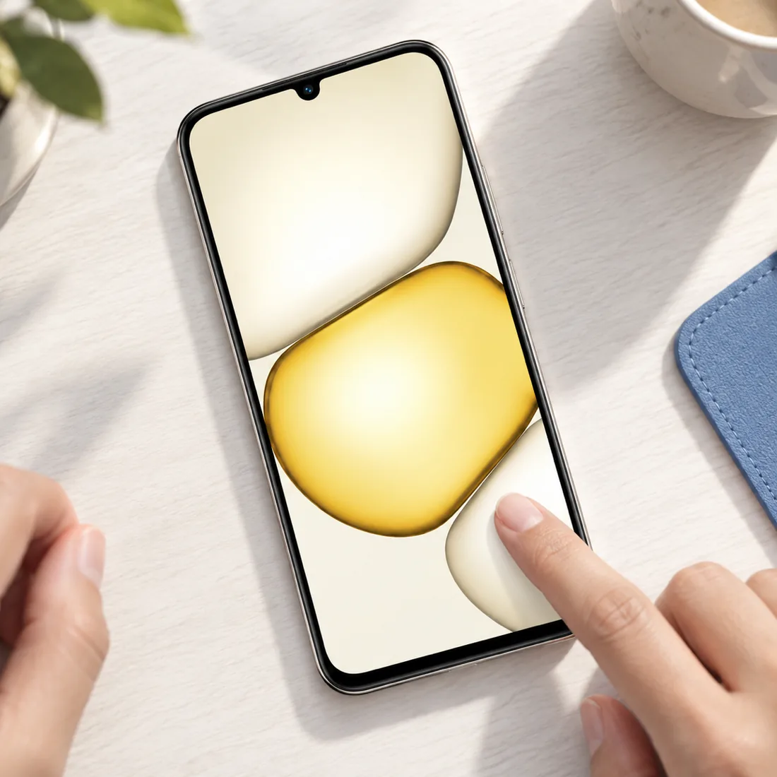 Celular Realme C100X RMX5366 256b 4GB RAM NFC - dourado — uso