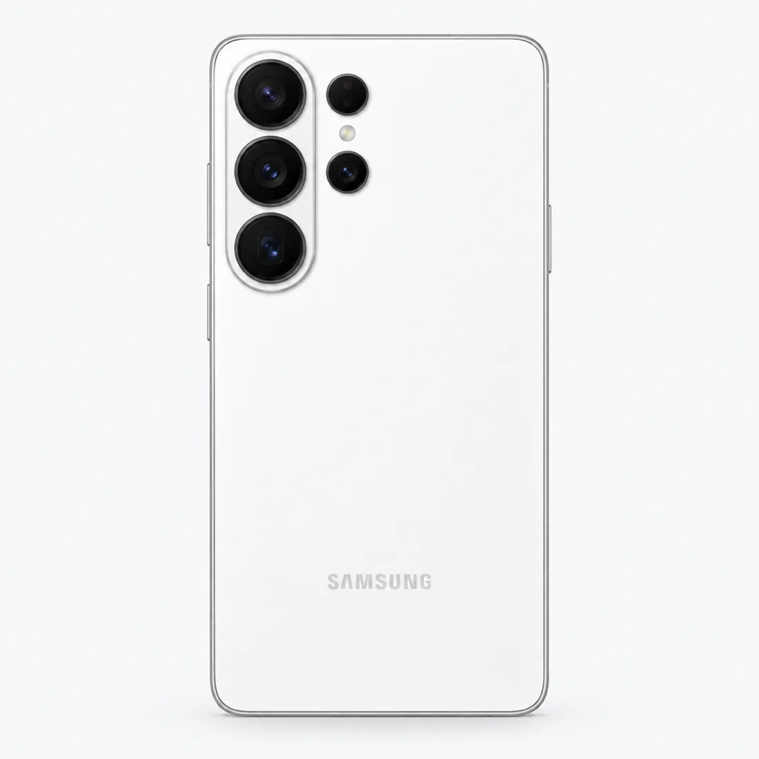Celular Samsung Galaxy S26 ultra 5G SM-S948B 1TB 16GB RAM - branco — verso lateral