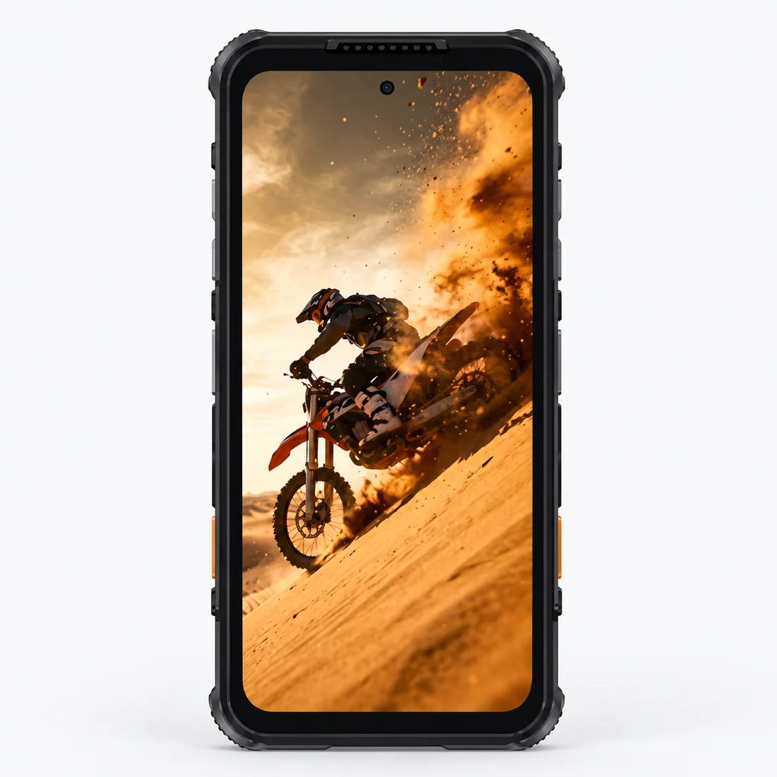 Celular Ulefone rugone xever 8 128GB 8GB RAM NFC - preto — frente estudio