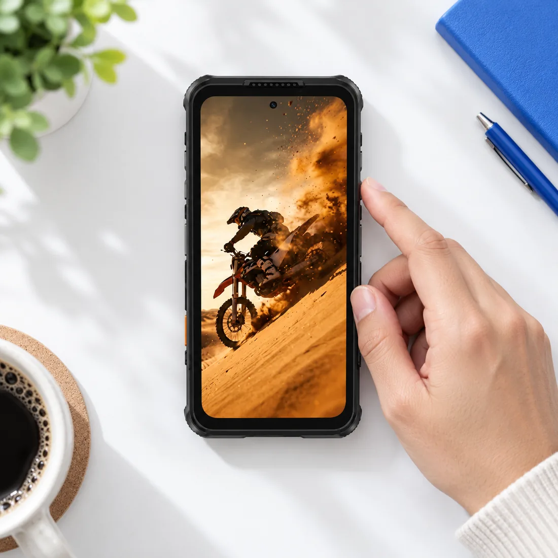 Celular Ulefone rugone xever 8 128GB 8GB RAM NFC - preto — uso